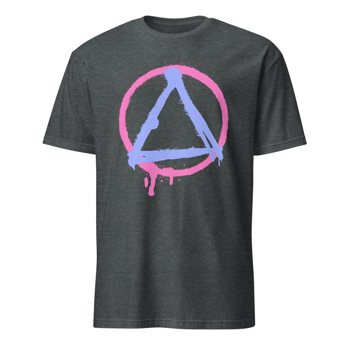 Graffiti Sobriety Symbol Essential Unisex T-Shirt - Stylish & Comfortable Tee for Everyday Wear, Street Fashion & Recovery Support
