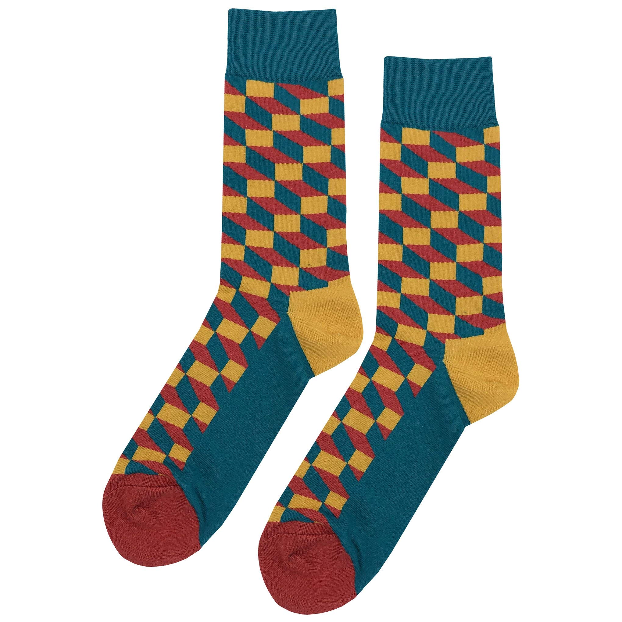 Joy Splash Dress Socks for Men - Funny Novelty Crazy Fun Design, Size 8-12, Cotton Casual Crew Socks, Colorful Funky Fancy Socks Gift - Perfect for Parties, Cosplay & Everyday Wear