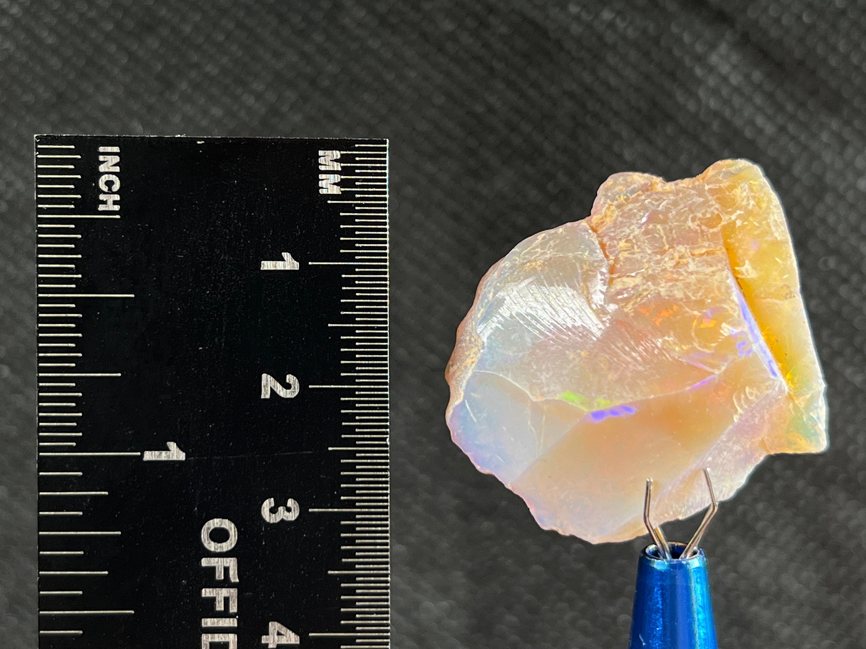 Premium 4A Welo Opal Raw Crystal - Certified Cutting Grade Opal Gemstone for Jewelry Making | Natural Ethiopian Opal for Rings, Necklaces & DIY Crafting