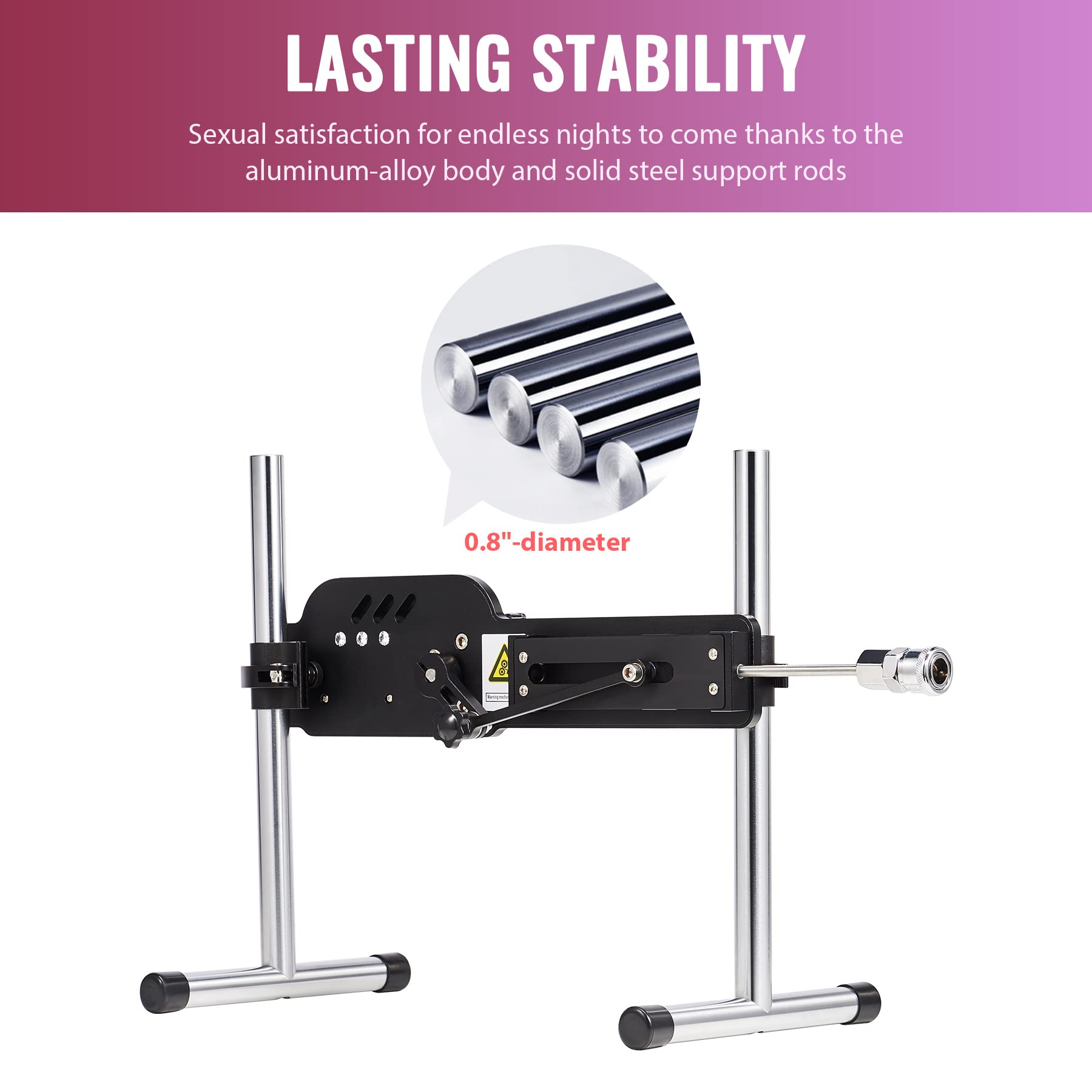 Premium SENSUA Thrusting Dildo Sex Machine with Wireless Remote - 8