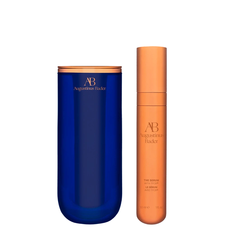 Augustinus Bader The Serum Set – Anti-Aging Skincare Duo for Face & Neck – Hydrating & Firming Treatment – Perfect for Nighttime Routine & Travel Skincare