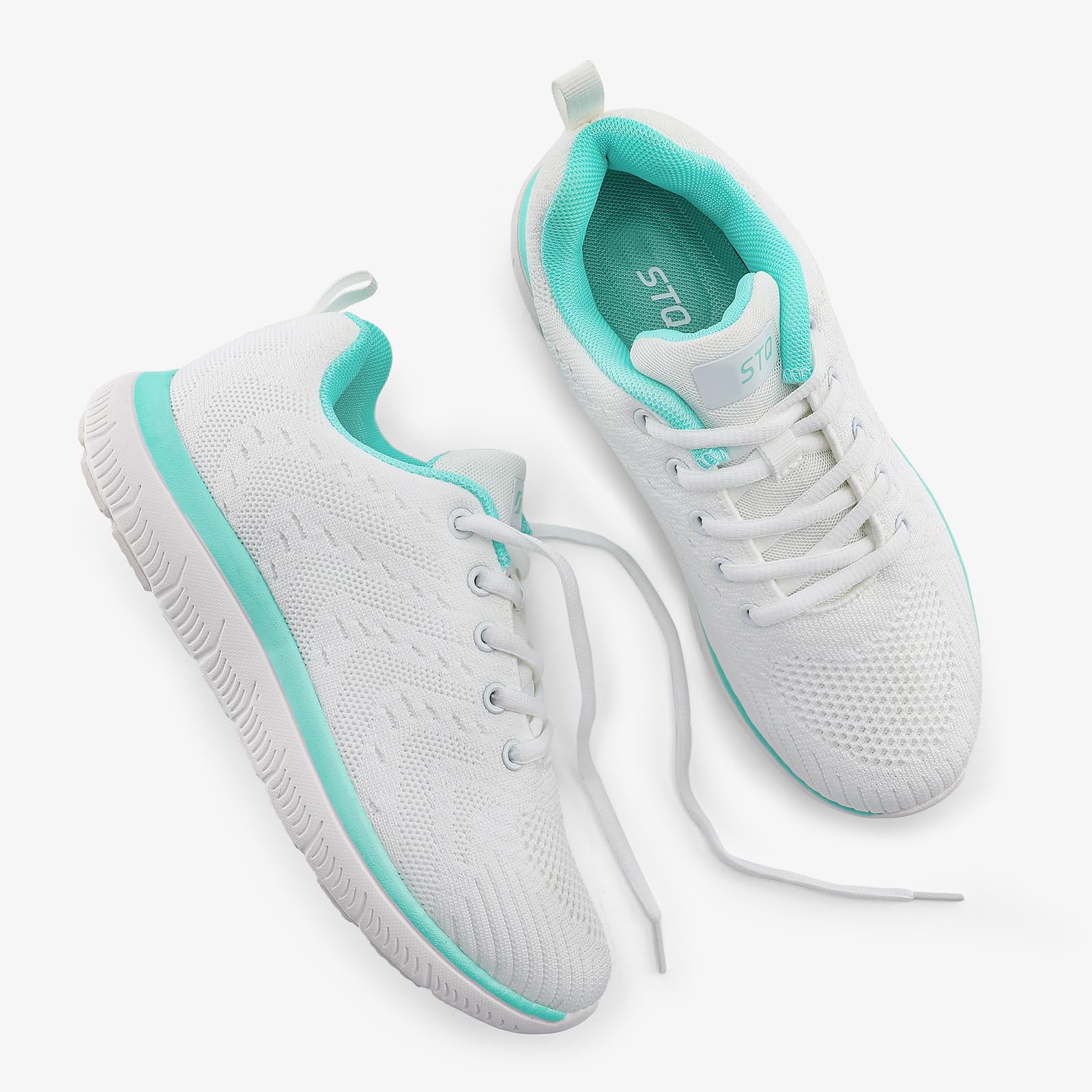 STQ Women's Lightweight Tennis Shoes - Comfortable Walking & Athletic Sneakers for Gym, Workout, Cross Training - Perfect for Running, Fitness & Casual Wear