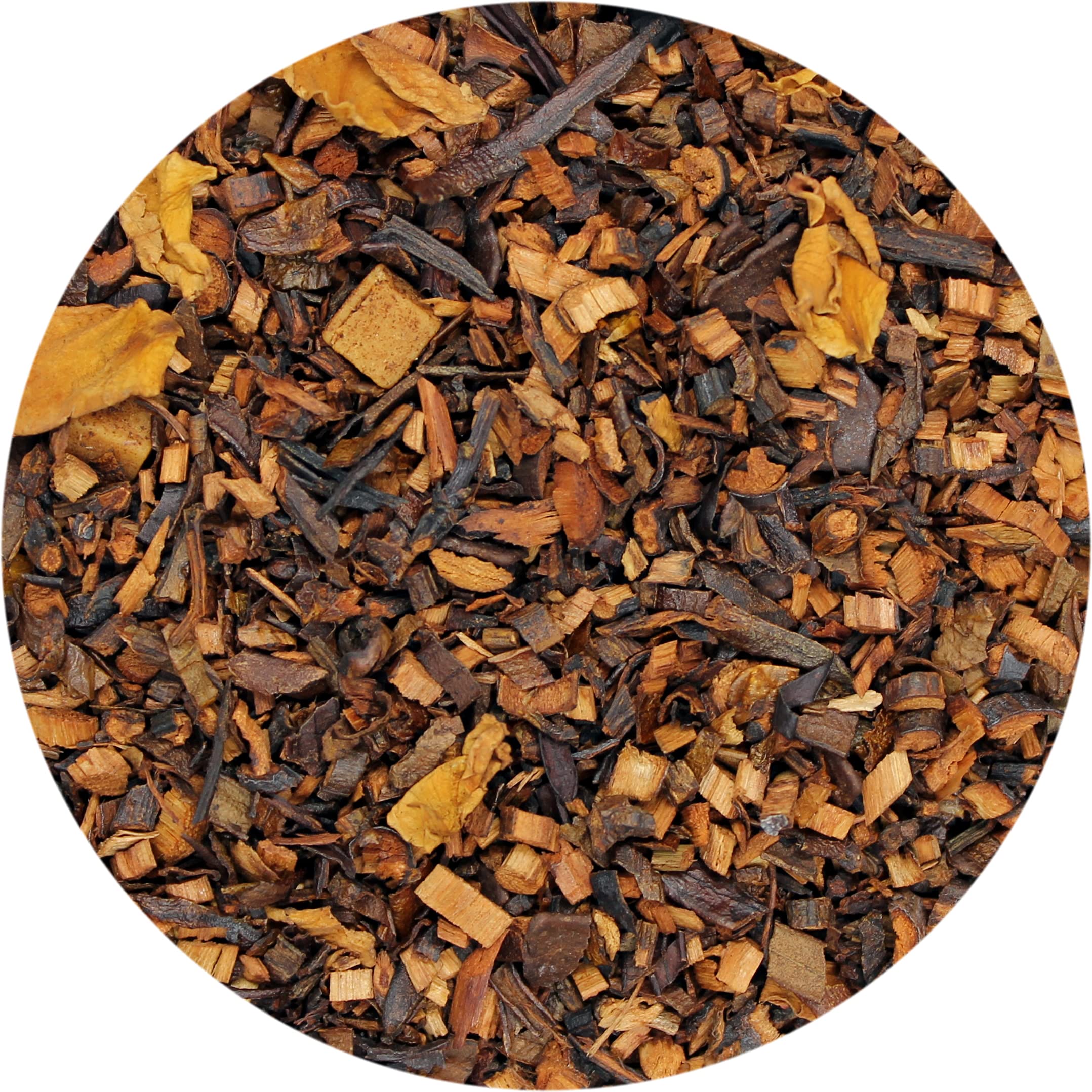 SpecialTea Company Chocolate Cake Honeybush Fruit Tea - Caffeine-Free Herbal Tea Bags, 20 Pyramid Sachets for Relaxation & Dessert Pairing - Perfect for Afternoon Tea & Gift Giving