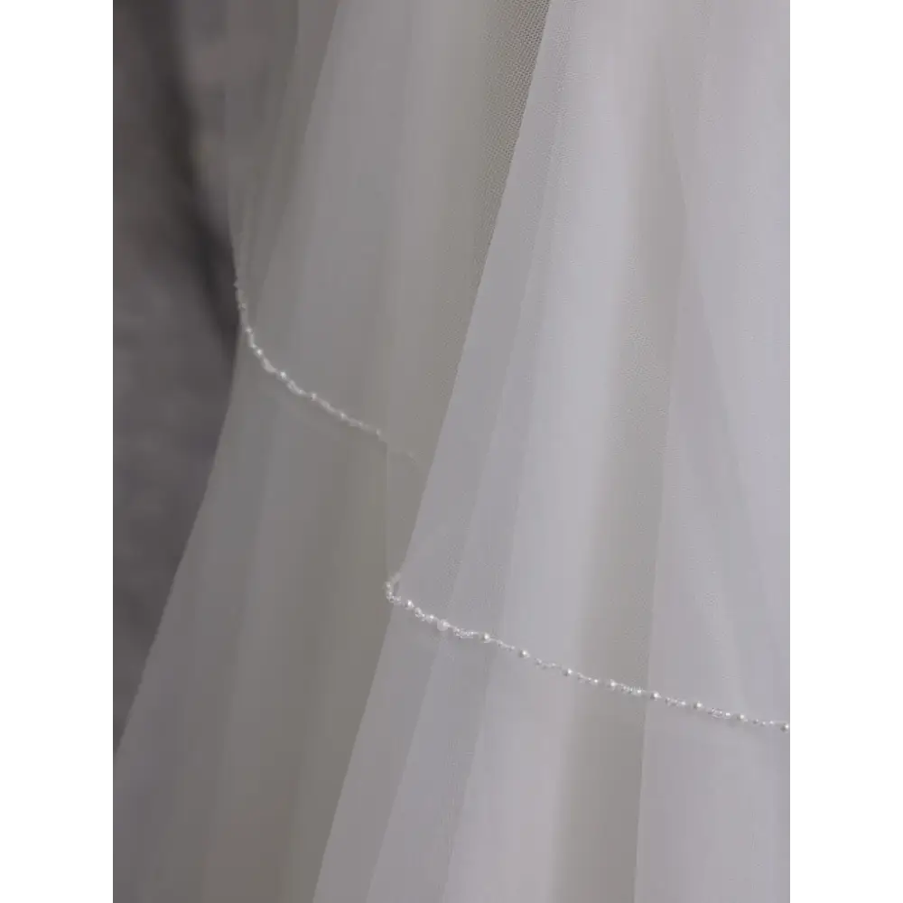 Rebecca Ingram Desia Veil - Elegant Wedding Veil for Brides | Perfect for Church Ceremonies, Outdoor Weddings & Formal Events