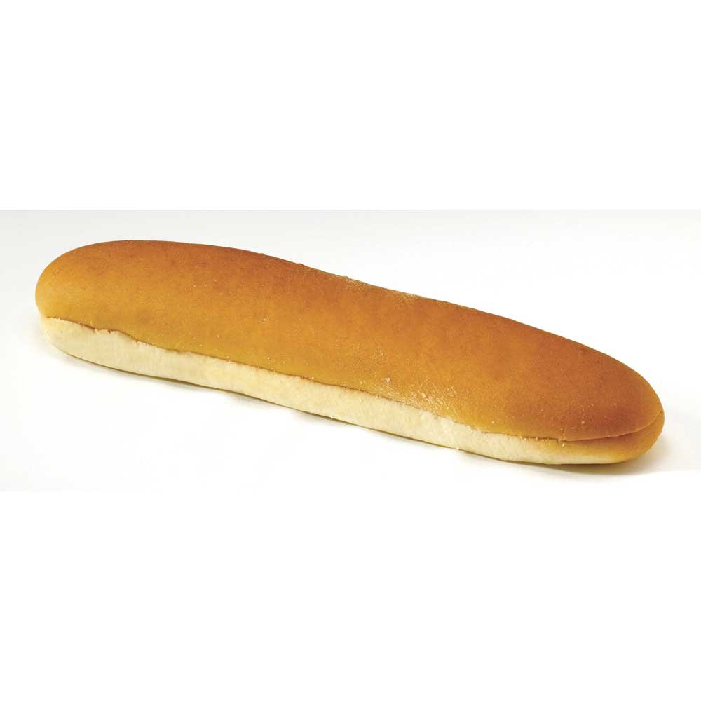 Flowers Foods European Bakers 10-inch Sliced Hot Dog Buns - 8 Buns per Pack, 8 Packs per Case | Perfect for BBQs, Picnics & Game Day Parties