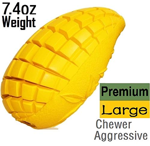 **Upgrade Mango Scented Indestructible Dog Chew Toys for Aggressive Chewers – Durable, Bite-Resistant Interactive Dog Toys for Large & Medium Puppies – Perfect for Teething, Dental Cleaning & Playtime**