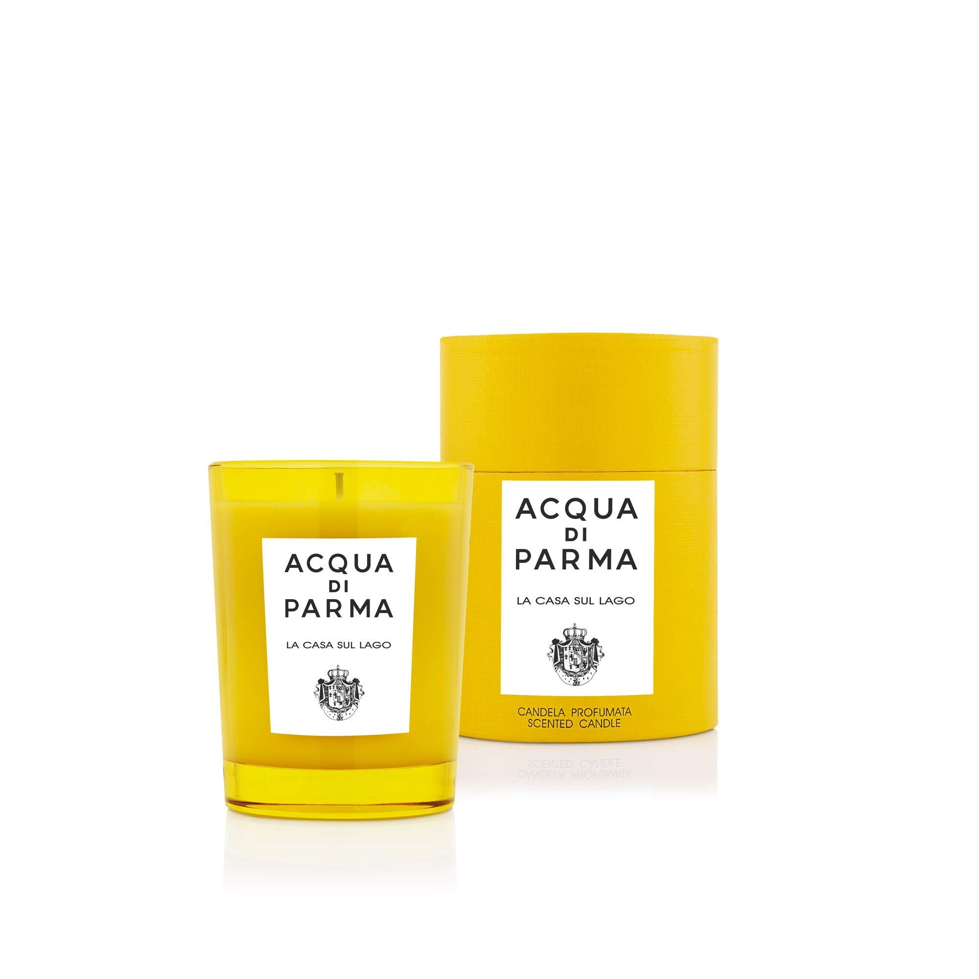 Acqua Di Parma LA CASA LAGO Luxury Scented Candle - 6.7 oz Home Fragrance for Relaxation & Aromatherapy - Perfect for Bedroom, Bathroom & Living Room Decor
