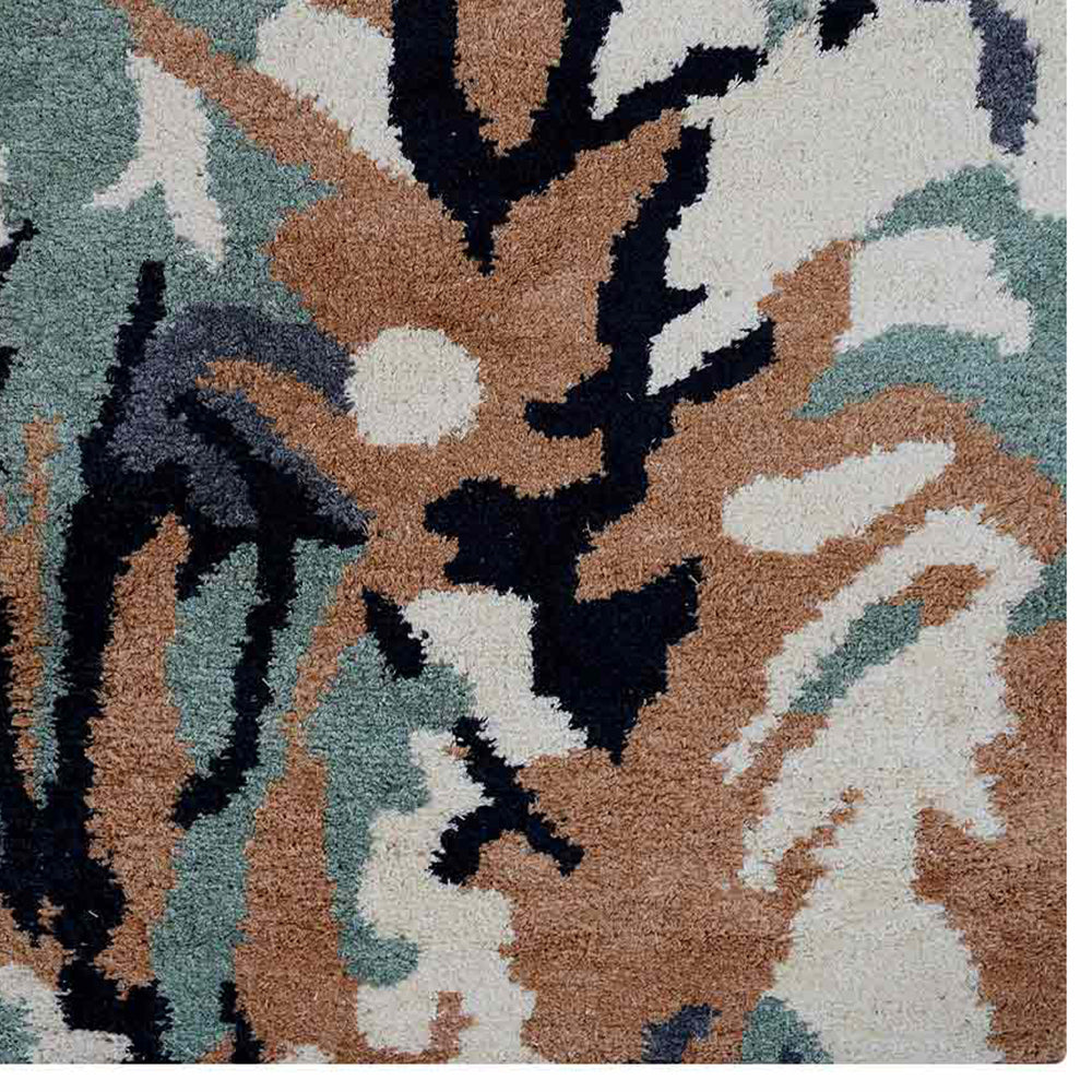 Prismatica Hand Knotted Rug - Premium Bohemian Style Area Rug for Living Room, Bedroom & Dining Room - Soft & Durable Home Decor