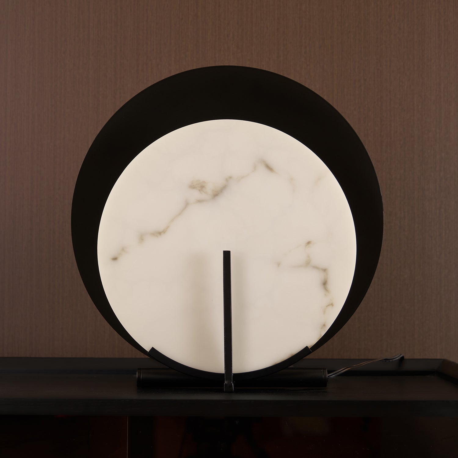Corbett Asteria Table Lamp - Modern LED Nightstand Lamp with USB Port, Adjustable Brightness for Bedroom, Living Room, Office - Perfect for Reading, Working & Relaxing