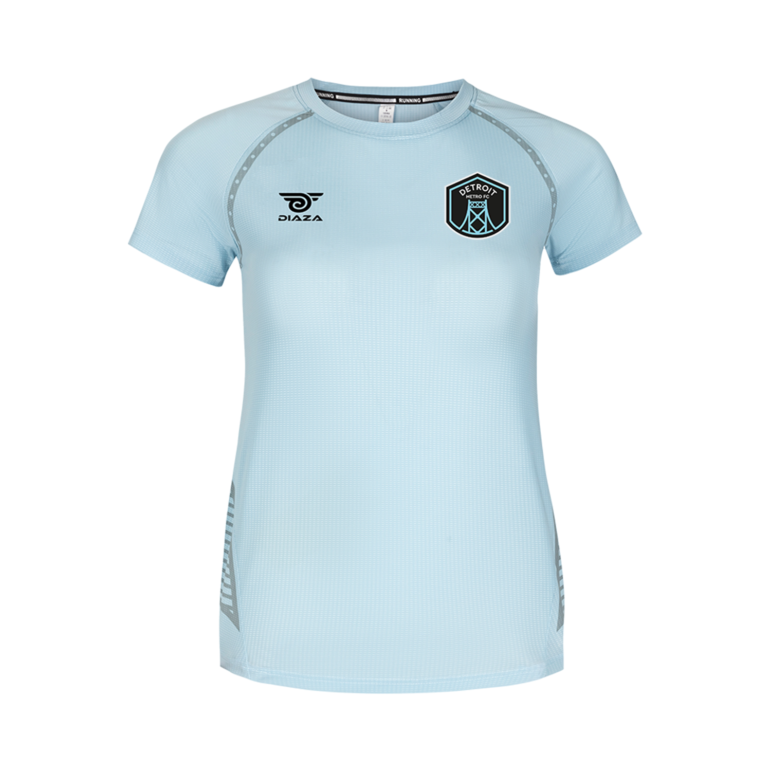 Detroit Metro FC Azure Soccer Jersey - Official Team Uniform for Fans & Players - Perfect for Games, Training & Support