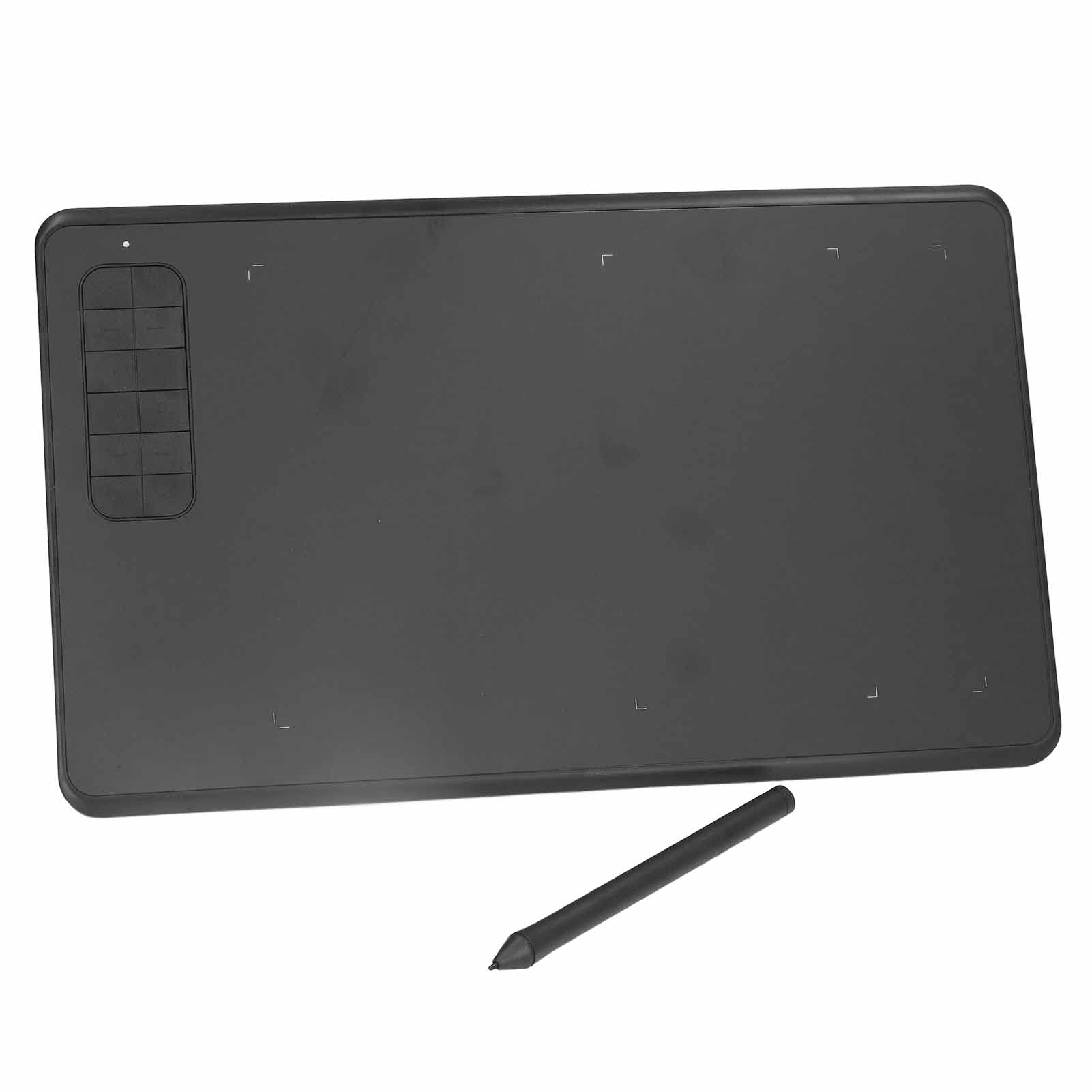Digital Drawing Tablet with Stylus - 8192 Pressure Sensitivity, Battery-Free Pen, 12 Express Keys - Portable Graphics Tablet for PC, Mac - Perfect for Digital Art, Animation & Online Teaching