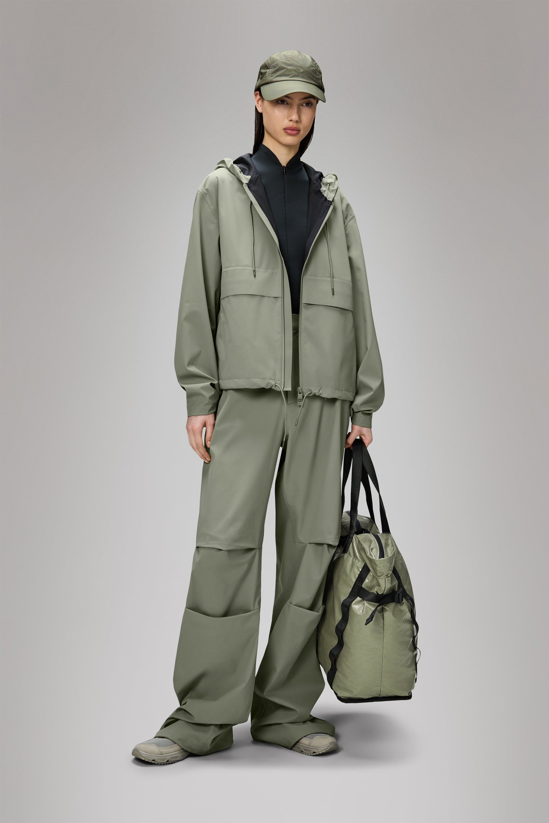 Suva Hardshell Short String W Jacket - Waterproof Windbreaker for Outdoor Activities, Hiking & Travel