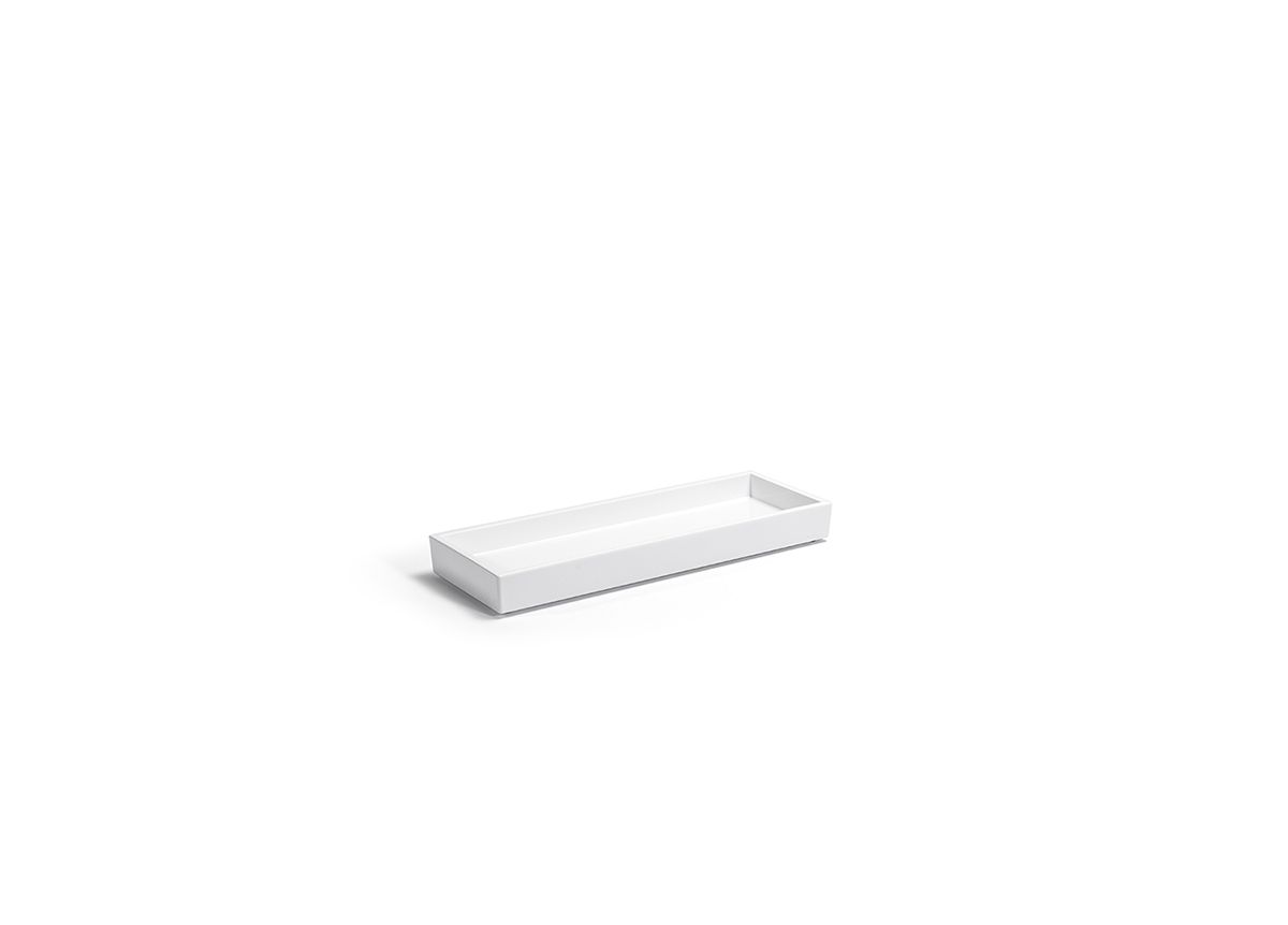 FOH New York Serving Tray Set - 10 x 3.5 Inches, 12-Pack - Perfect for Party, Catering, Buffet & Home Entertaining