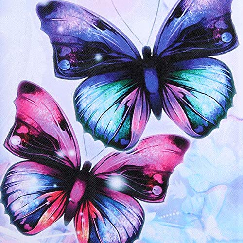 19 Purple Butterflies