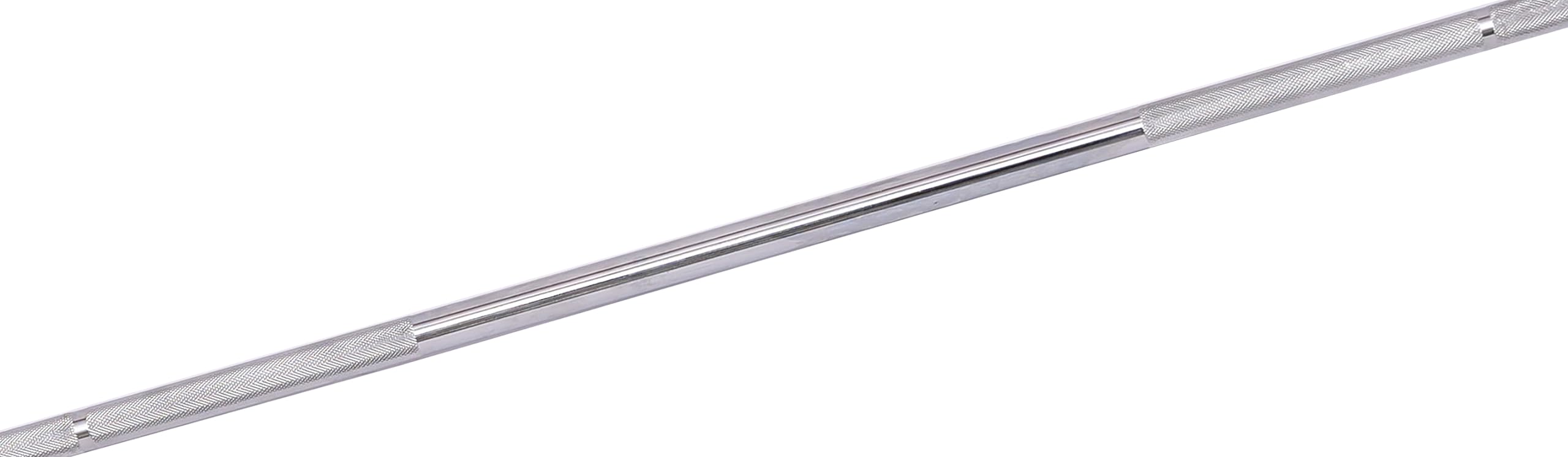 Signature Fitness Standard Weightlifting Barbell - 300 lb Capacity Olympic Bar for Home Gym, Strength Training & CrossFit Workouts - Perfect for Deadlifts, Squats & Bench Press