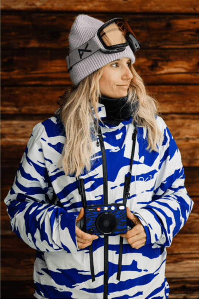 Leica SOFORT 2 Burton Edition Instant Camera (Jake Blue) - Vintage Style Polaroid Camera for Travel, Parties & Instant Photo Memories