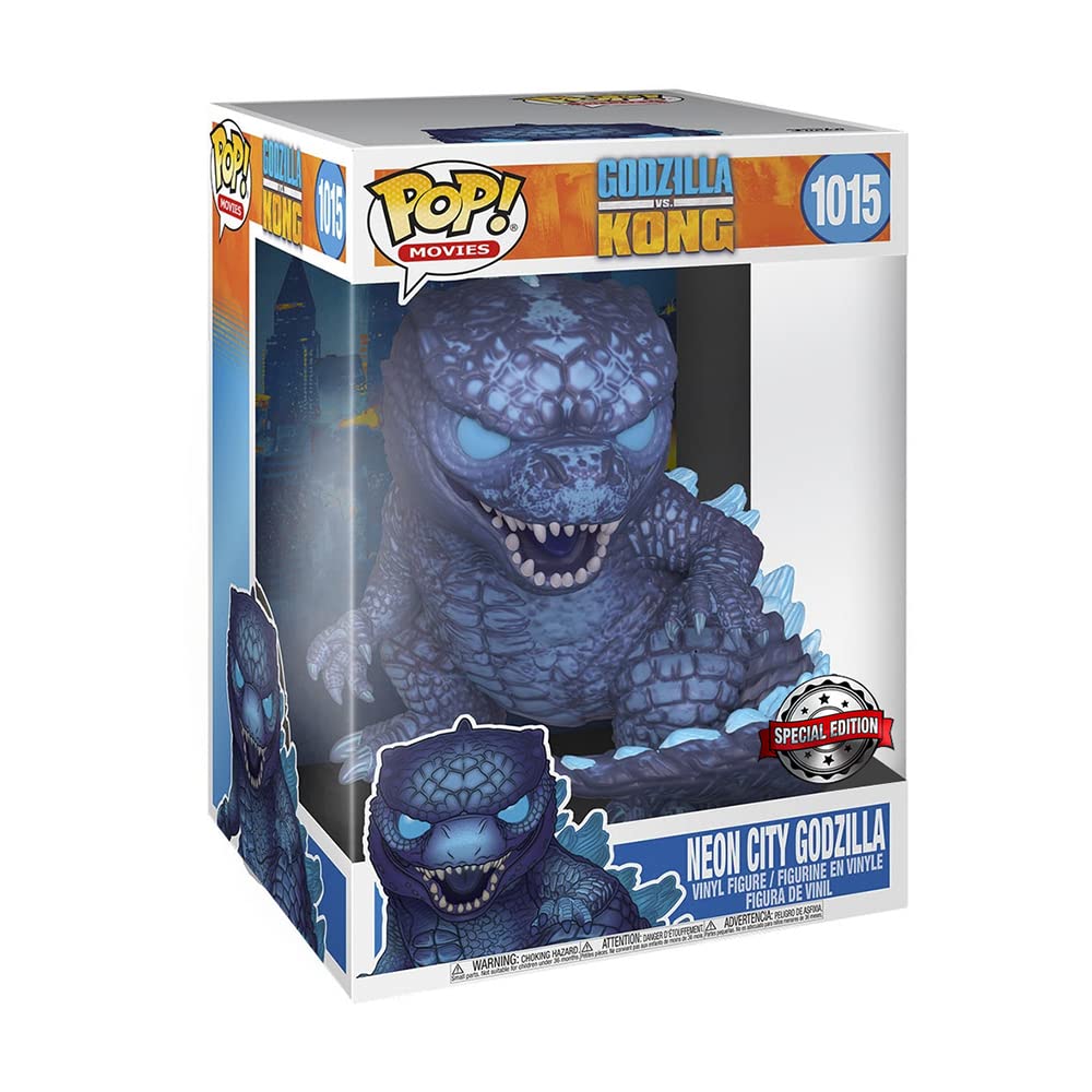 Funko Pop! Neon City Godzilla #1015 Vinyl Figure – Collectible Toy for Anime & Movie Fans, Perfect for Display, Gifts, and Pop Culture Decor