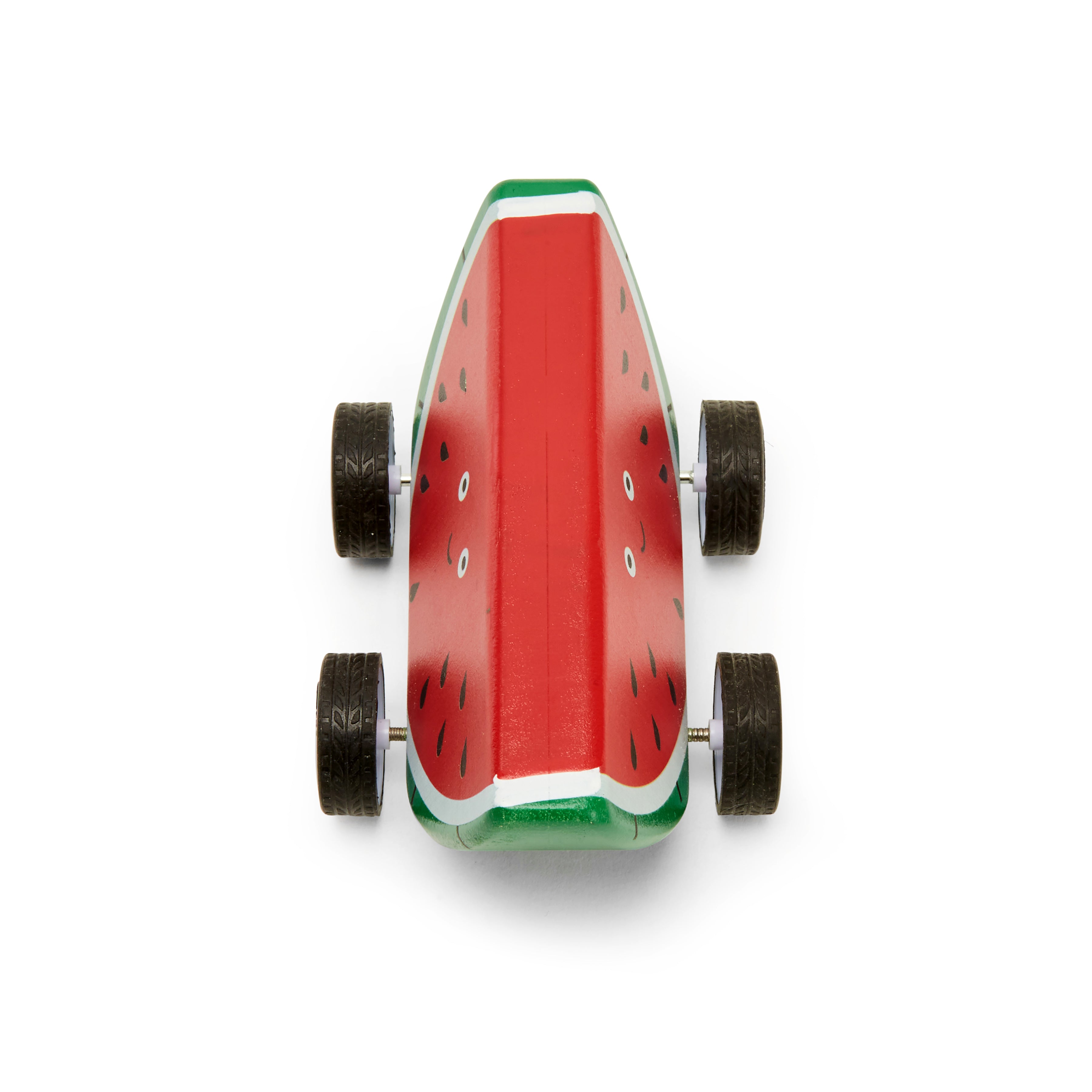 Kidoki Fruit Fun Pullback Cars - 6 Pack Assorted Fruit Toy Cars for Kids, Toddler Pull Back Vehicles with Smooth Rolling Wheels - Perfect for Birthday Gifts, Party Favors & Pretend Play