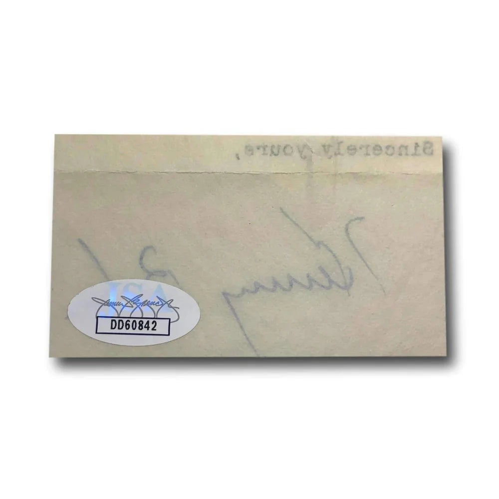 Kenny Baker Hand Signed Star Wars Autograph with JSA COA - Authentic Collectible for Fans, Display & Memorabilia