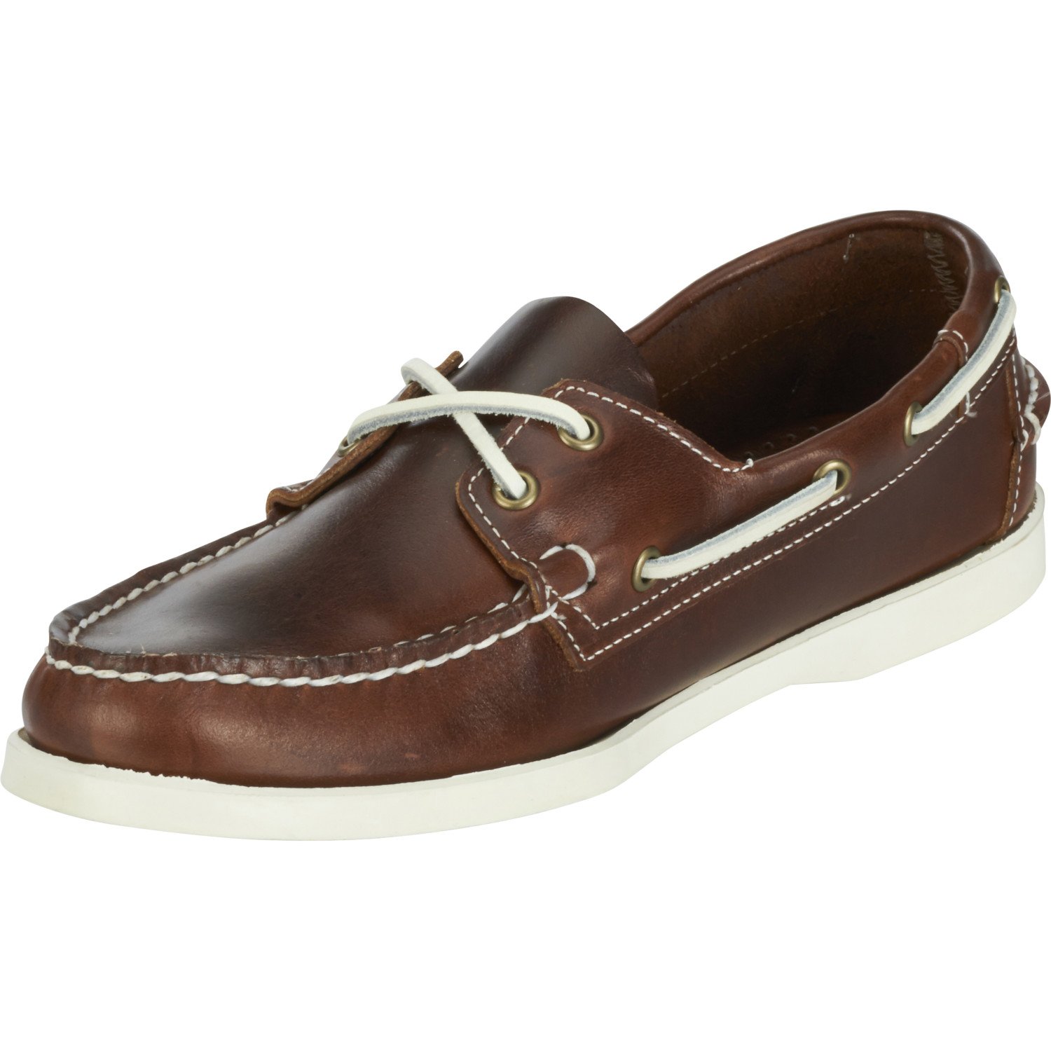 Sebago Men's Docksides Classic Boat Shoes - Comfortable Leather Deck Shoes for Casual Wear, Sailing & Outdoor Activities