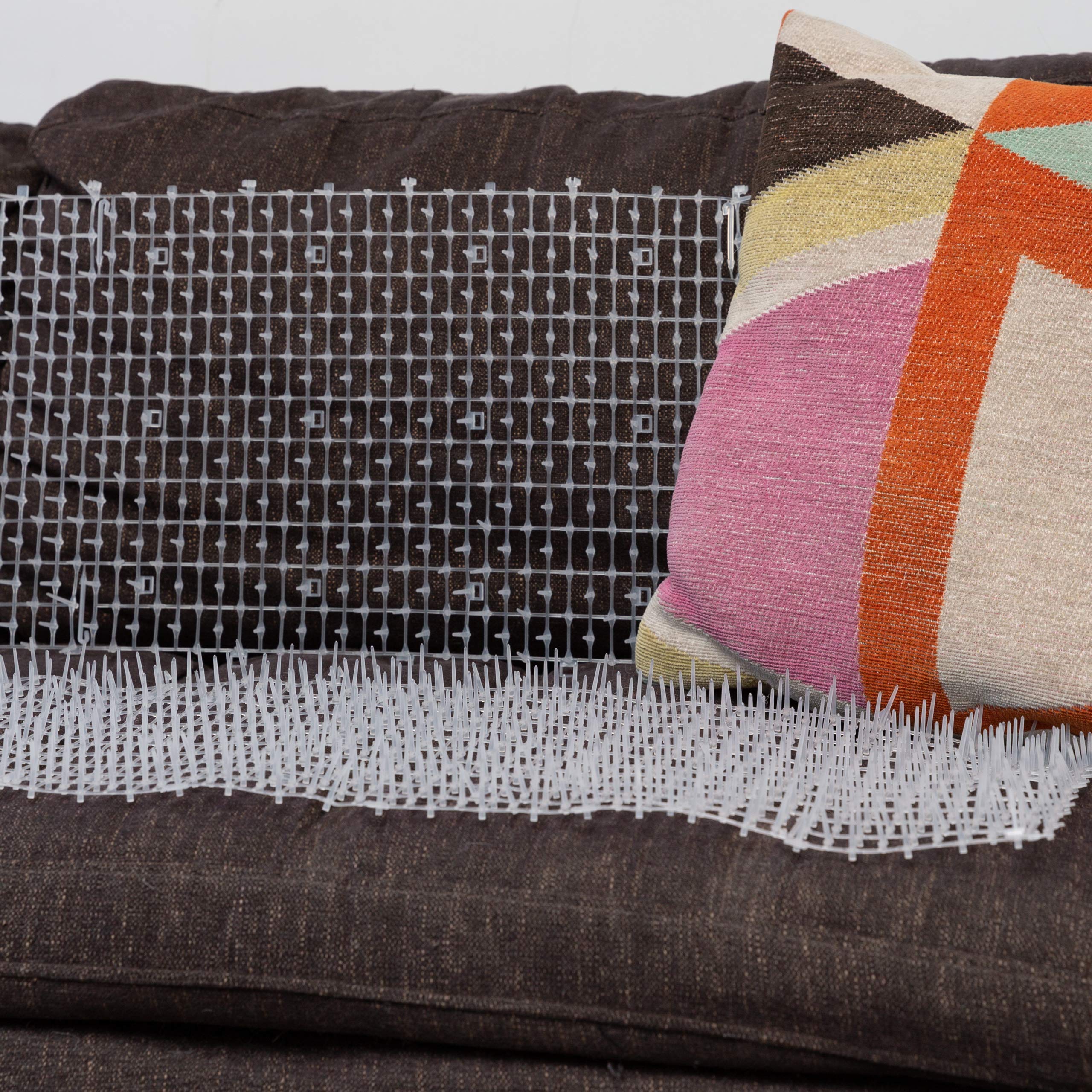 13ft Pet Training Mat - Cat & Dog Deterrent Scat Roll with Plastic Spikes - Keep Pets Off Furniture, Couches & Gardens - 4m x 30cm Indoor/Outdoor Use for Home Protection
