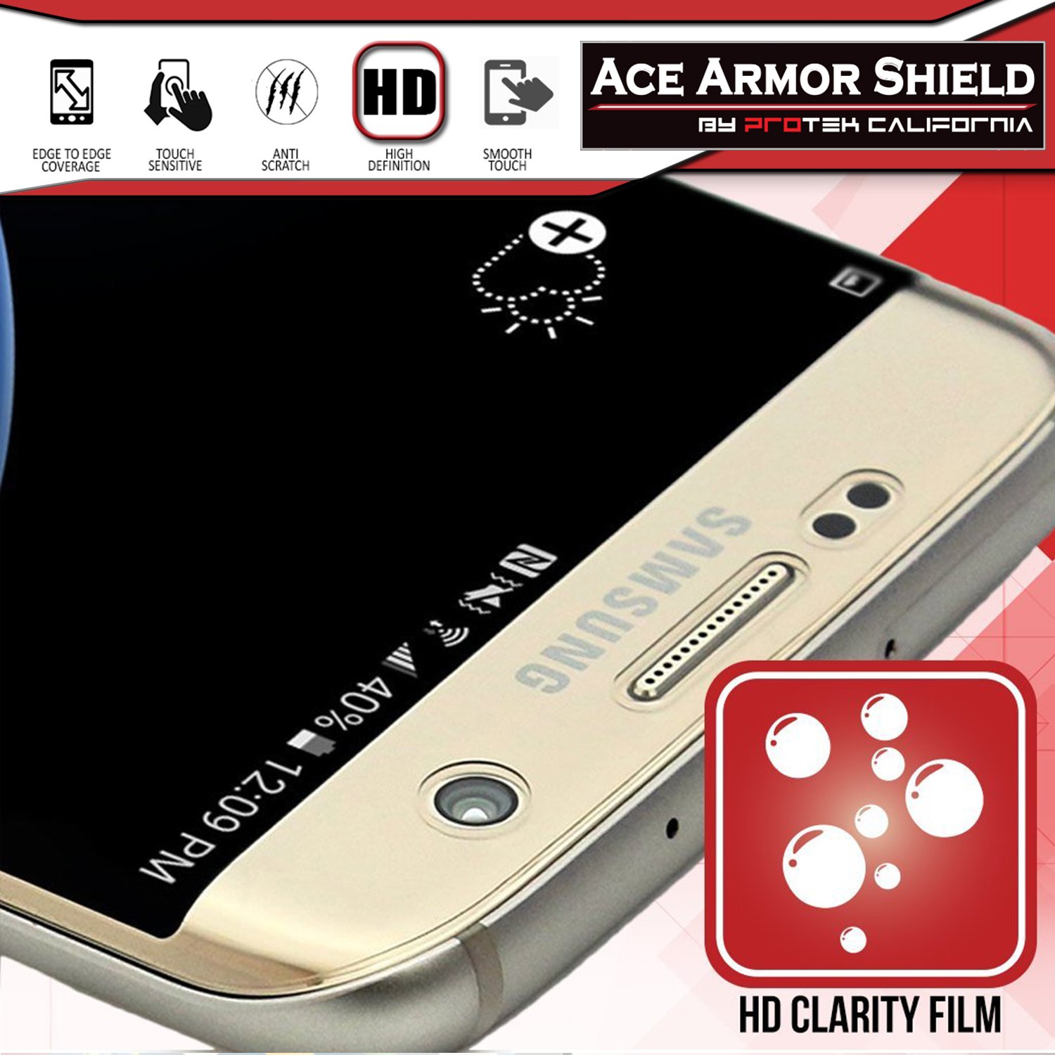 Premium HD Scratch Resistant Screen Protector (6 Pack) for TicWatch C2 - Smartwatch Protection