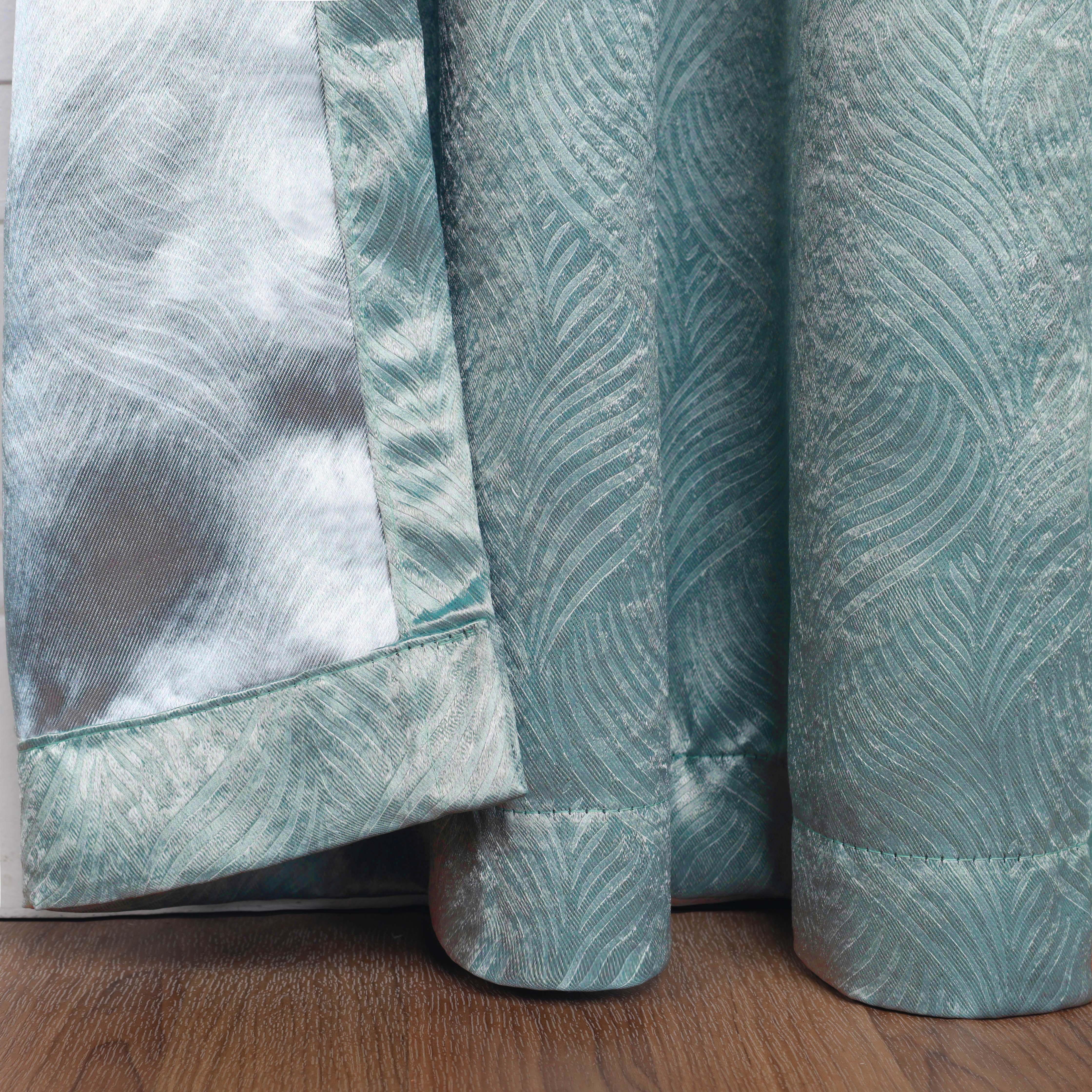 Waverly Thermal Blackout Grommet Curtains - 2-Panel Set (42 Inch) for Bedroom & Living Room Blackout Window Treatments
