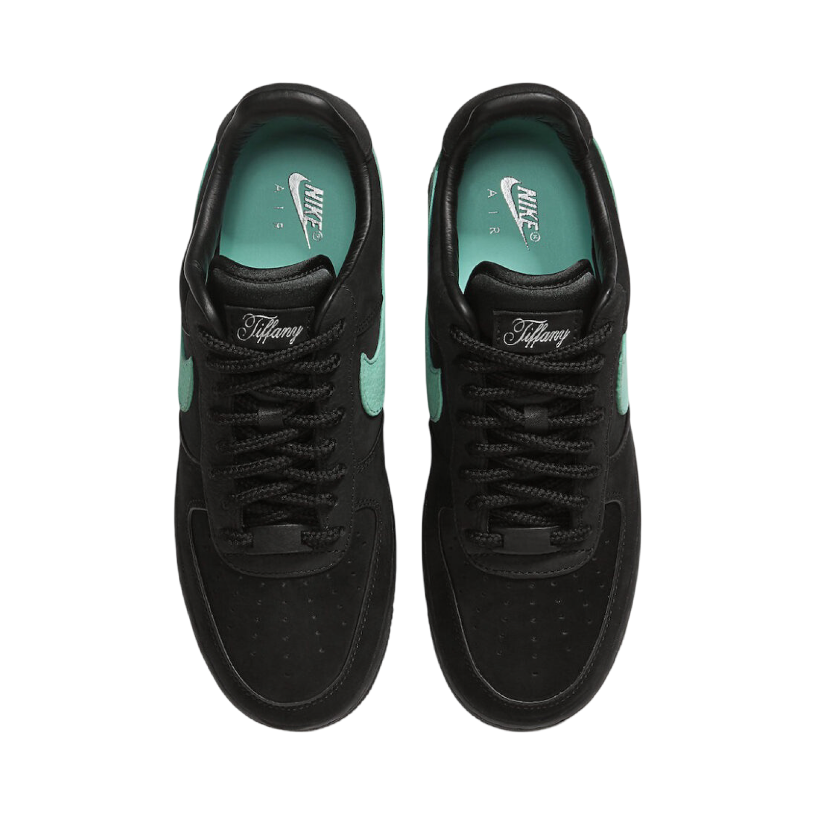 Nike Air Force 1 Low x Tiffany & Co. 1837 Black Multi-Color Sneakers - Limited Edition Luxury Basketball Shoes for Men & Women | Perfect for Streetwear, Casual Outfits & Sneaker Collection
