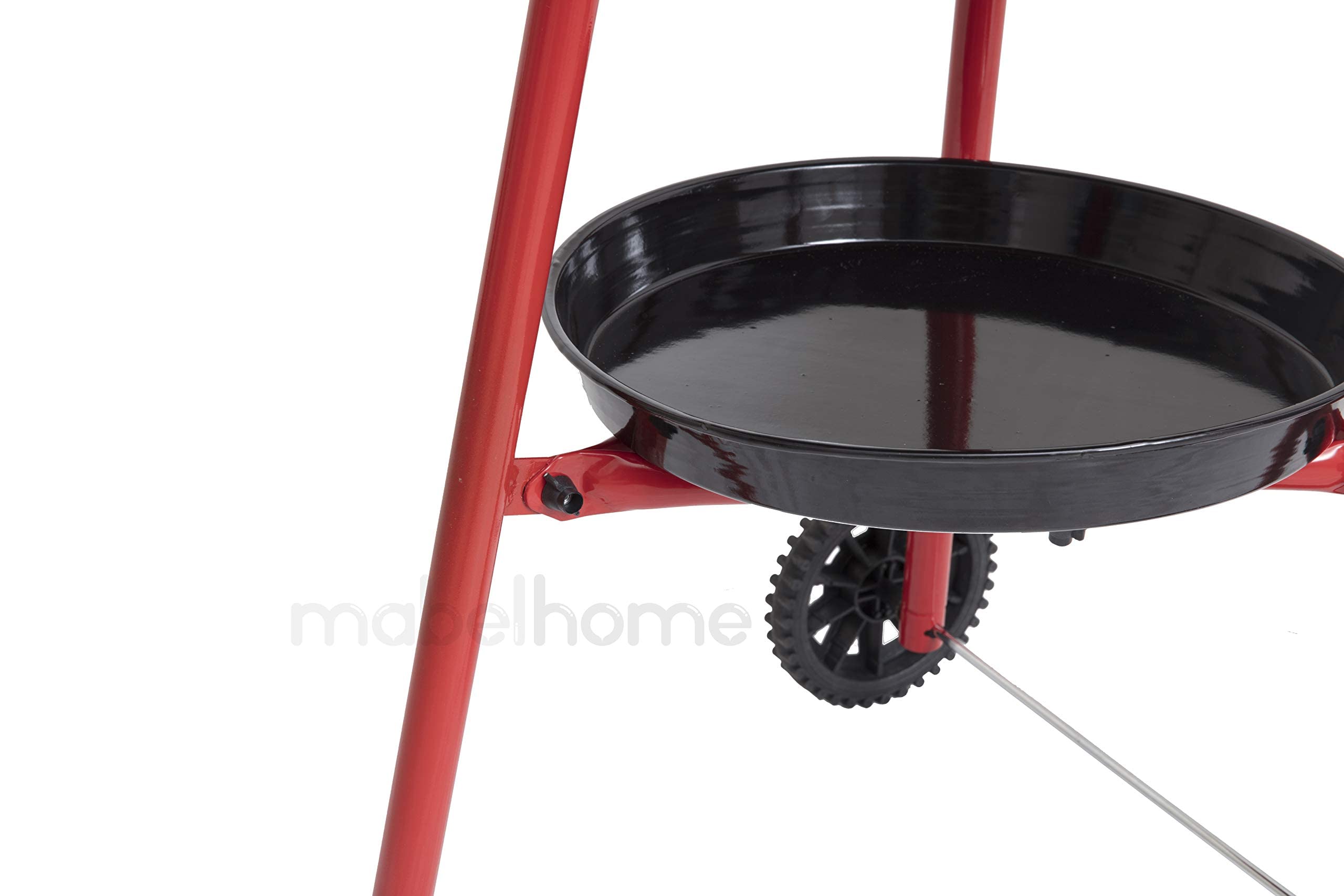 Premium Mabel Home Paella Pan Set with Burner & Stand - Complete Kit for 8, 14 & 20 Servings (18-Inch 14-Serving) - Perfect for Outdoor Cooking, Spanish Cuisine & Family Gatherings