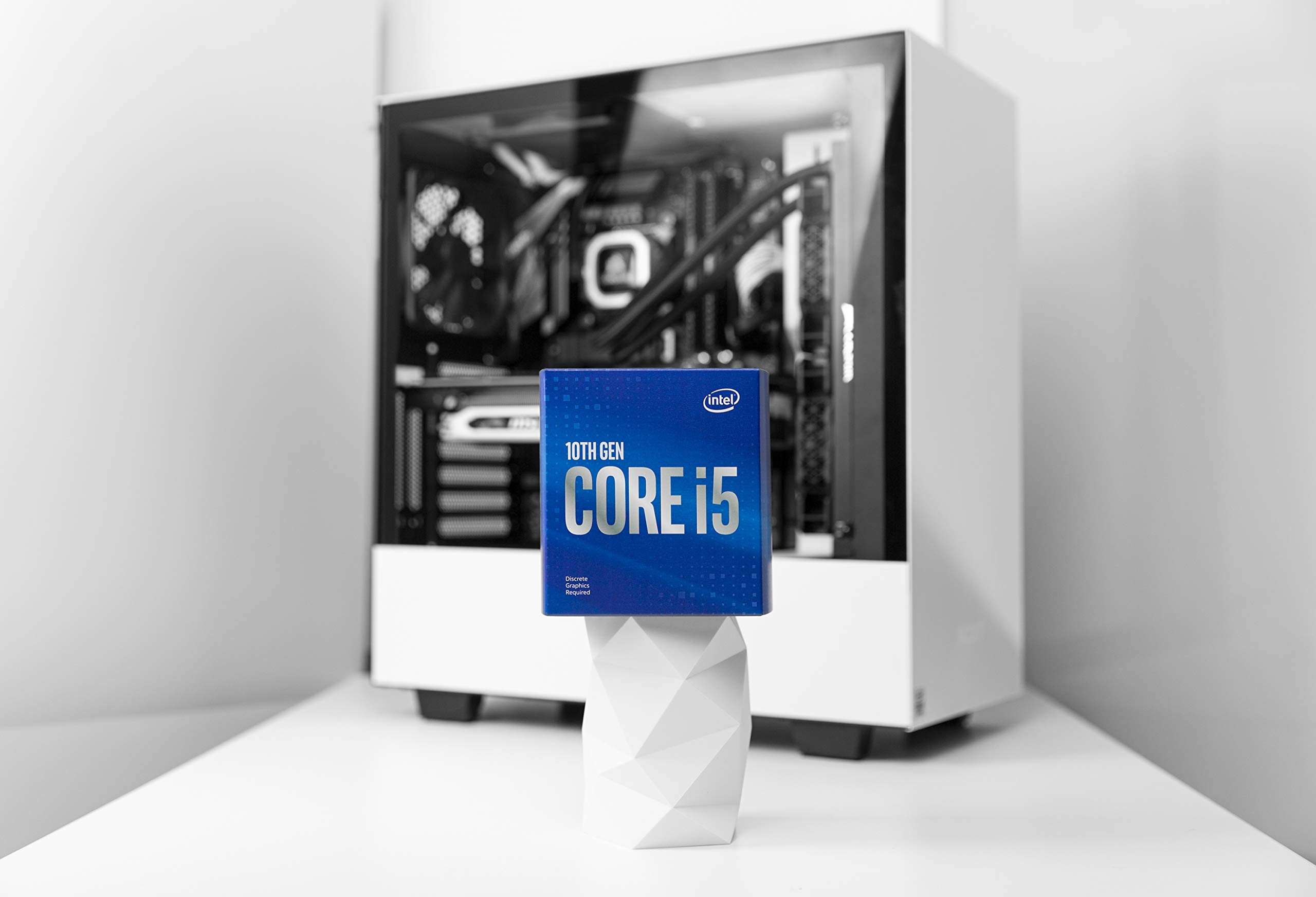 Intel Core i5-10600K Desktop Processor - 6 Cores, 4.8 GHz Turbo, Unlocked LGA1200 Socket (Compatible with Intel 400 Series Chipsets) - 125W TDP - Perfect for Gaming, Streaming & Content Creation PCs