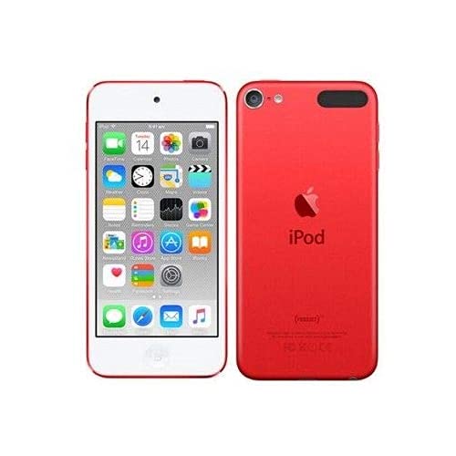 Refurbished Apple iPod Touch 16GB - 6th Gen (Latest Model) in Red | MP3 Player for Music, Games & Apps | Perfect for Workouts, Travel & Everyday Entertainment