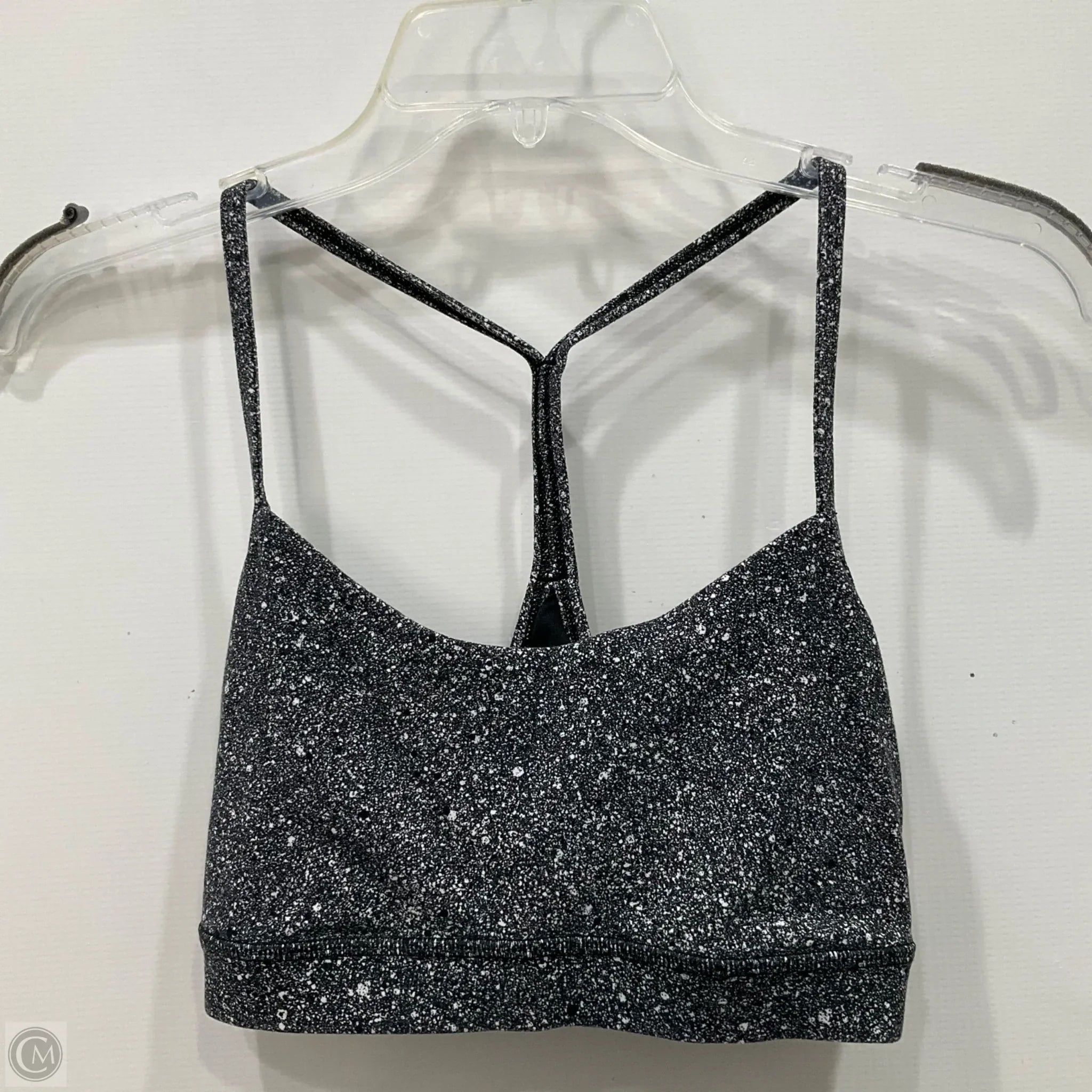 Lululemon Grey Athletic Sports Bra Size 8 - High Support Workout Top for Yoga, Running & Gym