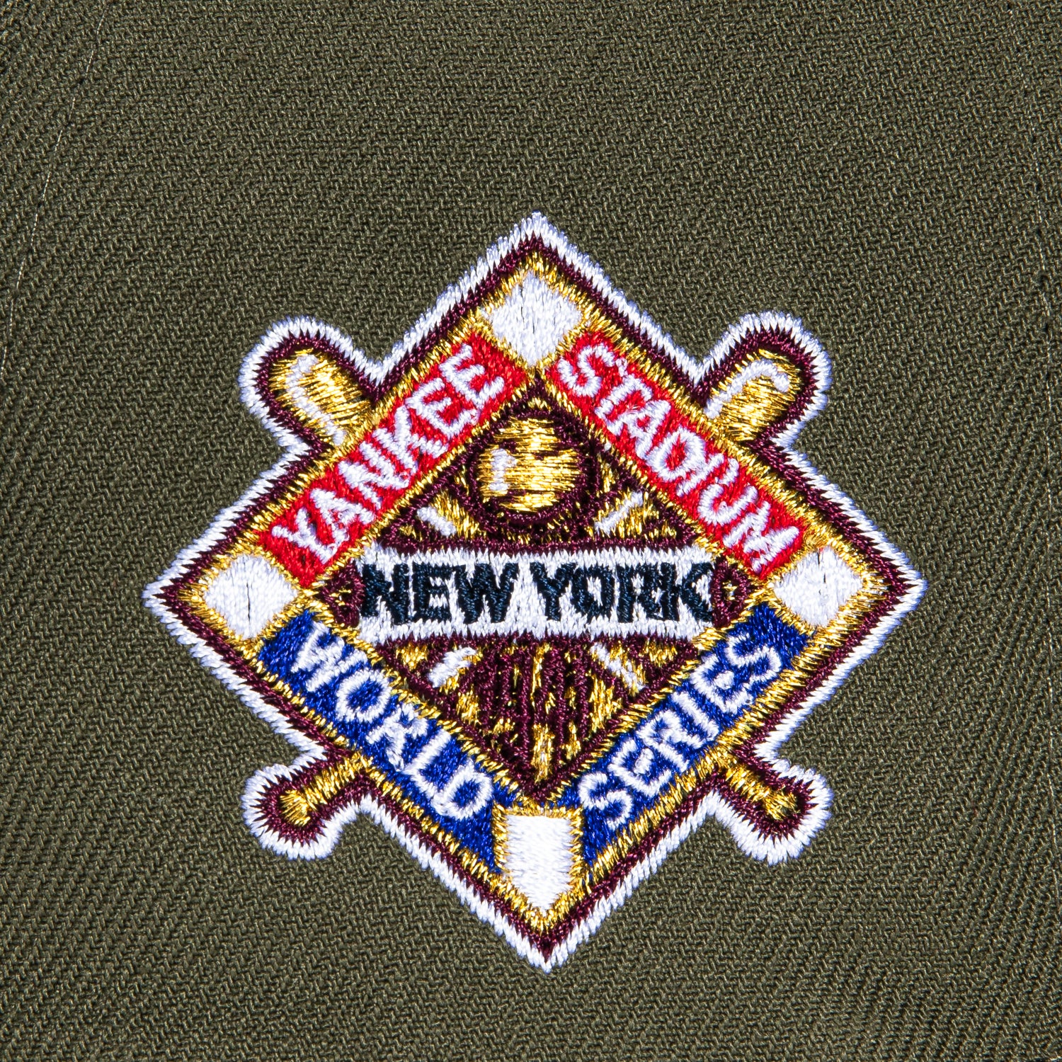 New Era 59Fifty New York Yankees 1941 World Series Patch Snapback Hat - Olive Green Baseball Cap for Men & Women - Perfect for Games, Fan Gear & Streetwear Fashion