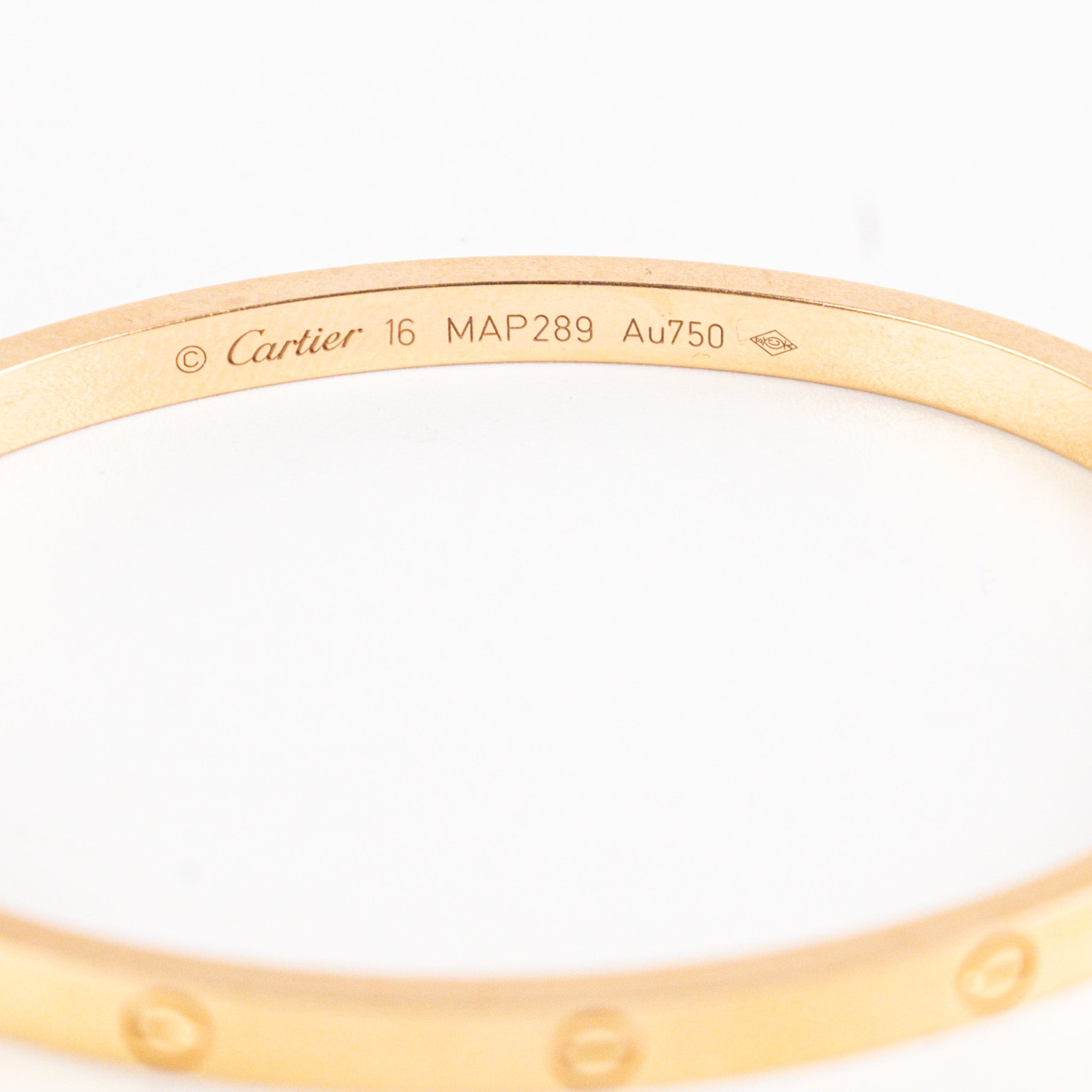 Cartier Small Love Bracelet in 18K Rose Gold - Size 16 | Luxury Jewelry for Women, Perfect for Anniversary Gifts & Special Occasions