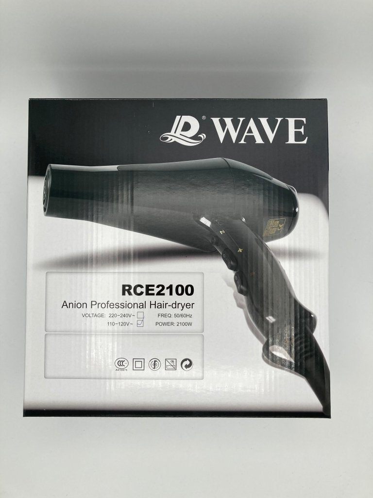 Professional 2100W Hair Dryer for Salon & Home Use - Fast Drying, Lightweight, Ionic Technology for Shiny, Frizz-Free Hair - Perfect for Stylists & DIY Hair Care