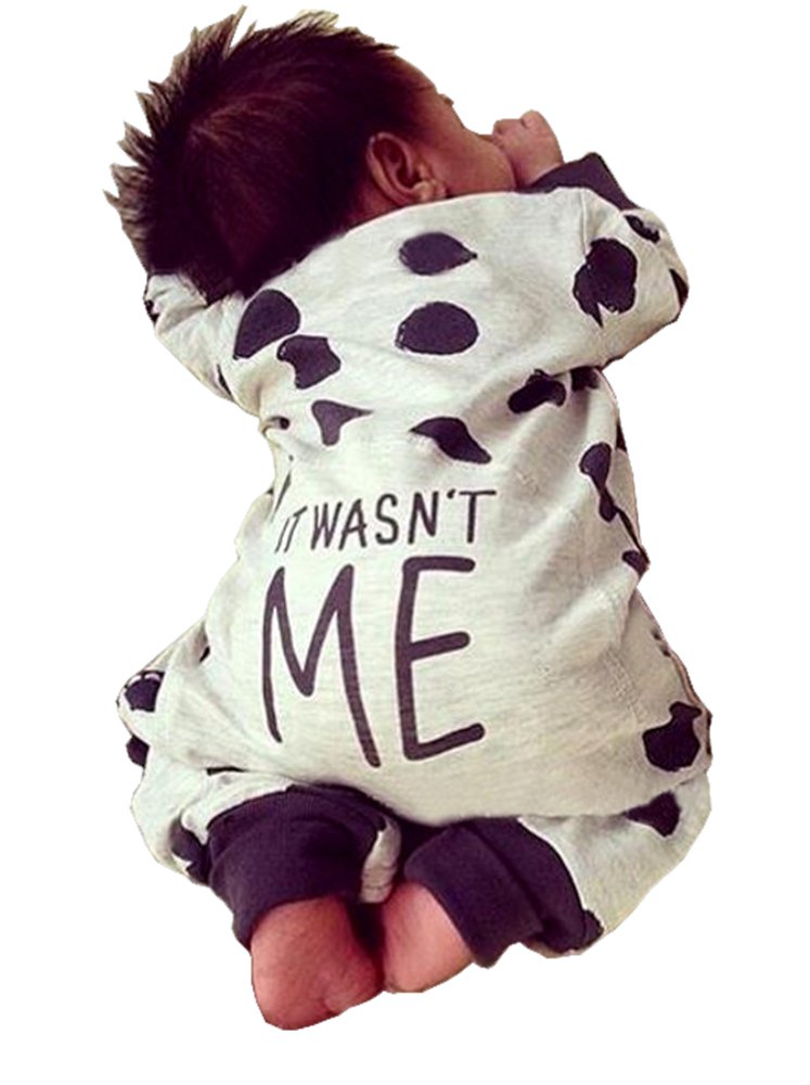 FIOMVA Newborn Baby Boy Girl Warm Long Sleeve Romper Jumpsuit - Soft Cotton Bodysuit Outfit for 0-12 Months - Perfect for Winter, Photoshoots & Daily Wear