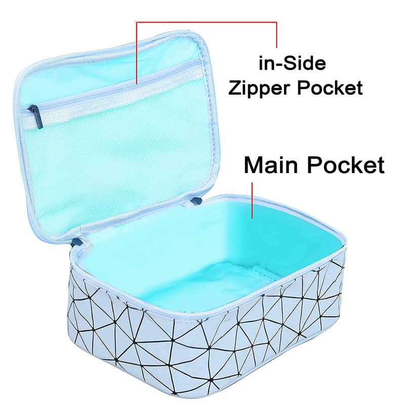 Multipurpose Cosmetic Travel Organizer Bag - Waterproof Makeup Pouch & Toiletry Bag for Men & Women | Perfect for Airplane Carry-on, Gym Essentials & Vacation Packing