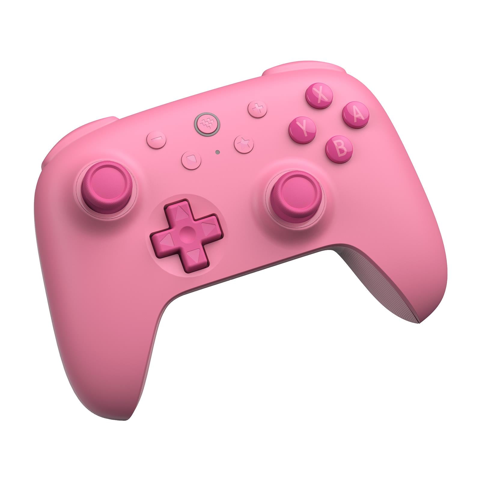 8BitDo Ultimate 2C Wireless Bluetooth Controller for Nintendo Switch/PC/Android/iOS - Ergonomic Gamepad with Dual Vibration, Motion Controls & Customizable Buttons (Pink) - Perfect for Gaming, Streaming & Mobile Play