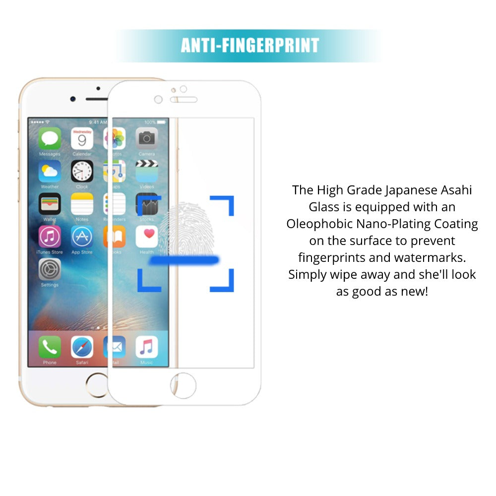 Premium Privacy Screen Protector for iPhone 7 Plus/8 Plus - 3D Full Coverage Tempered Glass - Anti-Spy & Scratch Resistant - Perfect for Office, Banking & Personal Privacy Protection