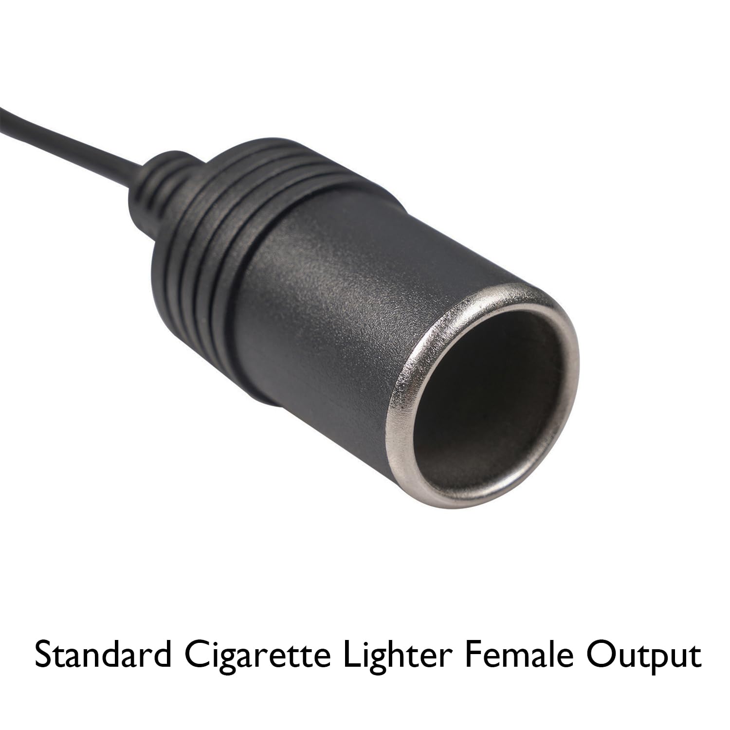 12V USB Type-C Male to Car Cigarette Lighter Female Adapter PD Power Cable - Compatible with 45W~65W USB C Chargers for Dash Cams, GPS Devices & Car LED Light Strips - Perfect for Road Trips & In-Car Charging