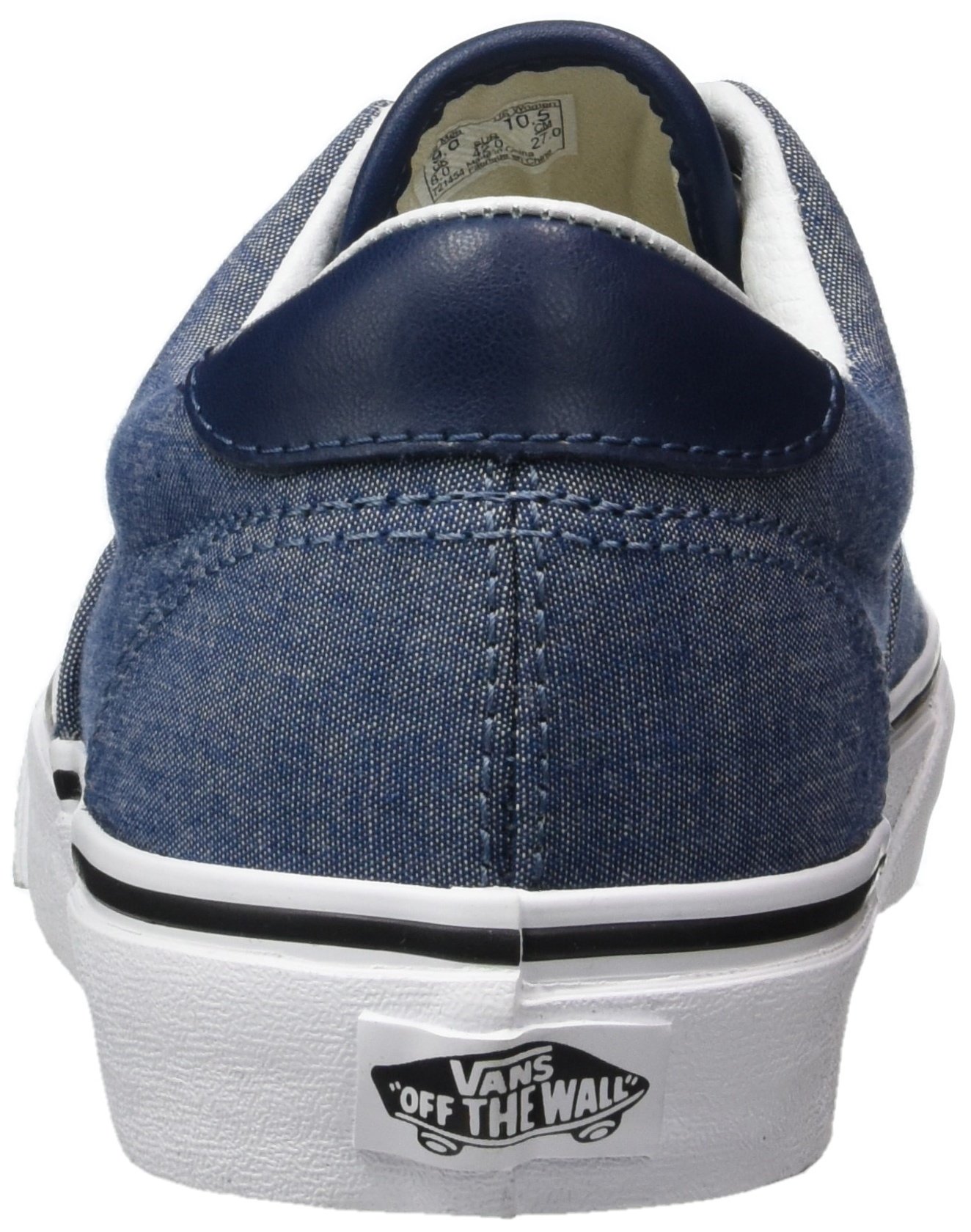 Vans Unisex C&L Era 59 Chambray Blue Skate Shoes - Size 11.5 | Classic Canvas Sneakers for Men & Women | Perfect for Skateboarding, Casual Wear & Street Fashion