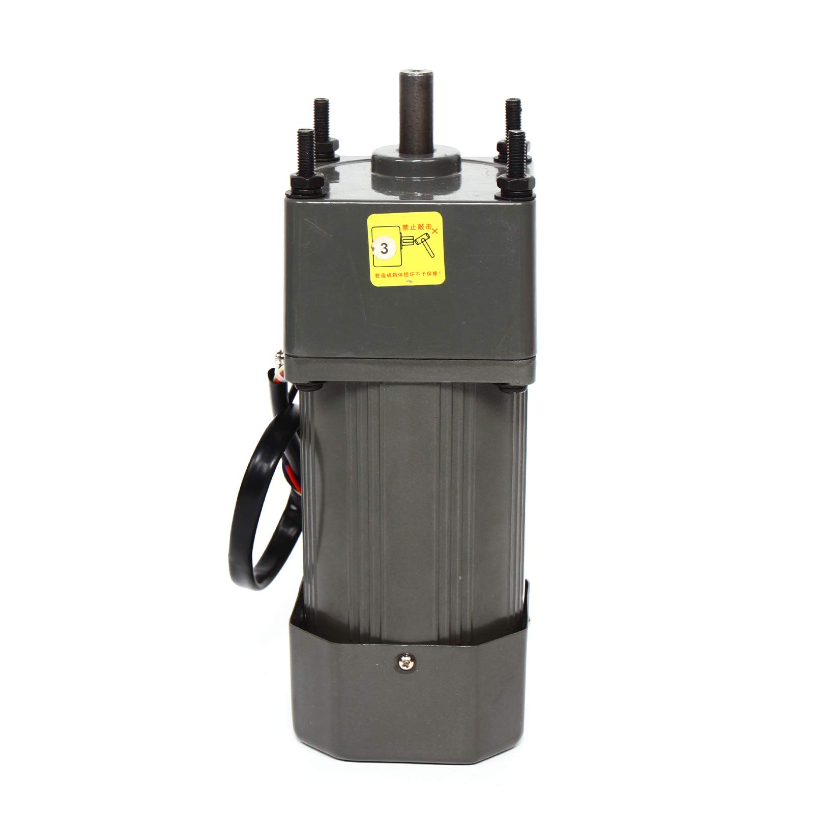 110V 250W High Torque AC Gear Motor - 16Nm Single-Phase Electric Gear Reducer with 0-135 RPM Adjustable Speed Controller | Perfect for Conveyor Systems, Packaging Machinery & Industrial Automation Equipment