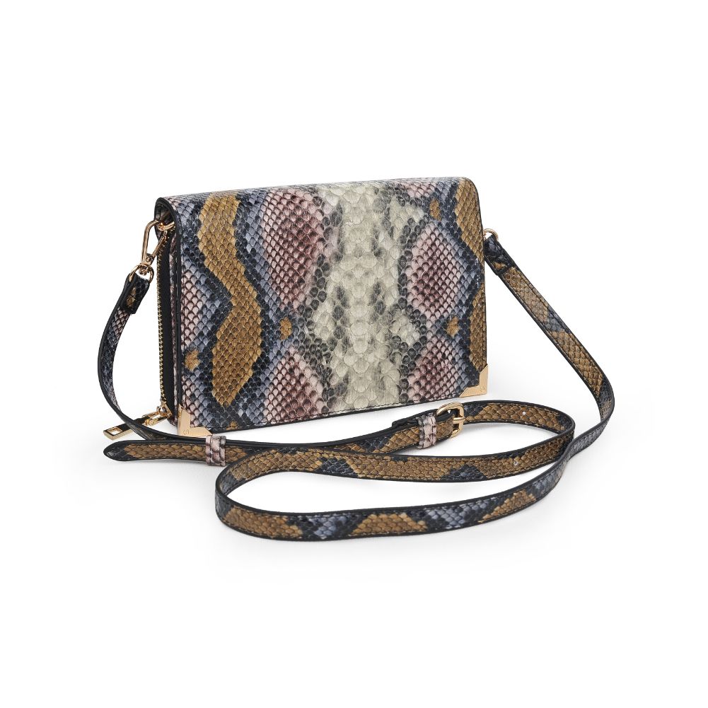 Stylish Indian Snake Print Crossbody Bag for Women - Fashionable Boho Purse for Daily Use, Travel & Parties