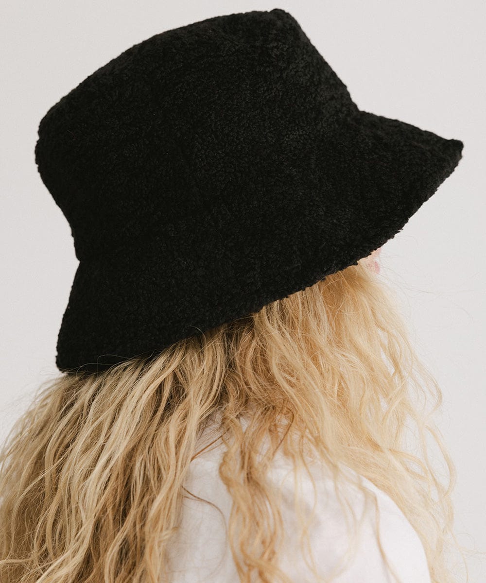 Jackson Sherpa Bucket Hat for Men & Women - Fleece Lined Winter Beanie with Ear Flaps - Warm Outdoor Hiking, Camping, and Snow Sports Accessory