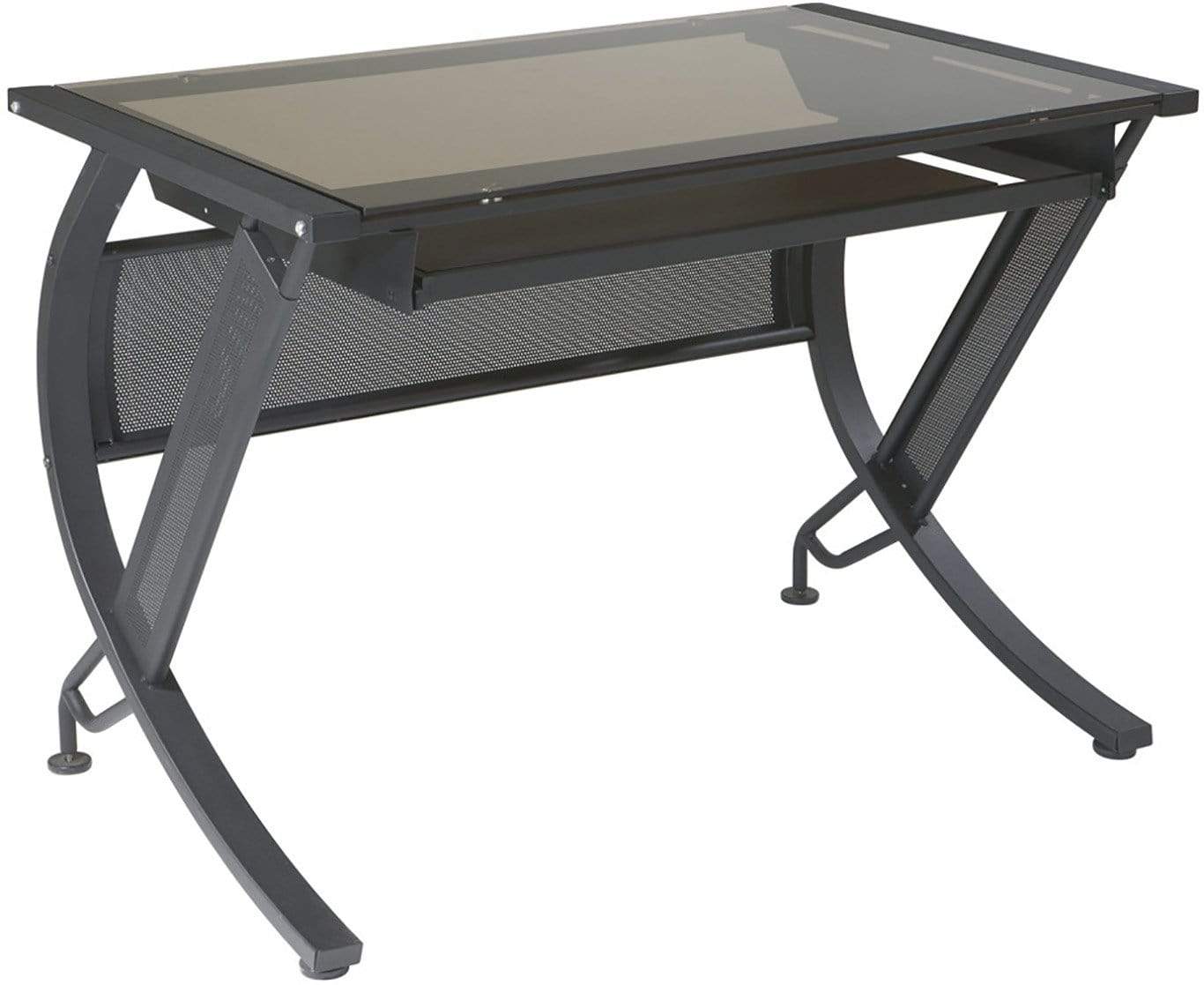 OSP Designs Horizon Computer Desk [HZN25] - Modern Home Office Desk for Work & Study - Perfect for Small Spaces & Remote Work