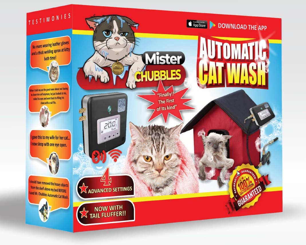 Mr. Chubbles Auto Cat Wash - Hilarious Prank Gift Box for Adults & Kids | Fake Joke Gag Box for Funny Gifts & Practical Jokes | Perfect for Birthday Pranks, Office Gags & Surprise Party Humor