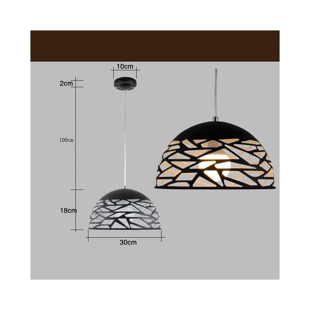 Modern Minimalist Iron Chandelier - Elegant Hollow Design for Restaurant, Living Room, Bar & Internet Cafe - Creative Lighting Fixture for Home and Commercial Spaces
