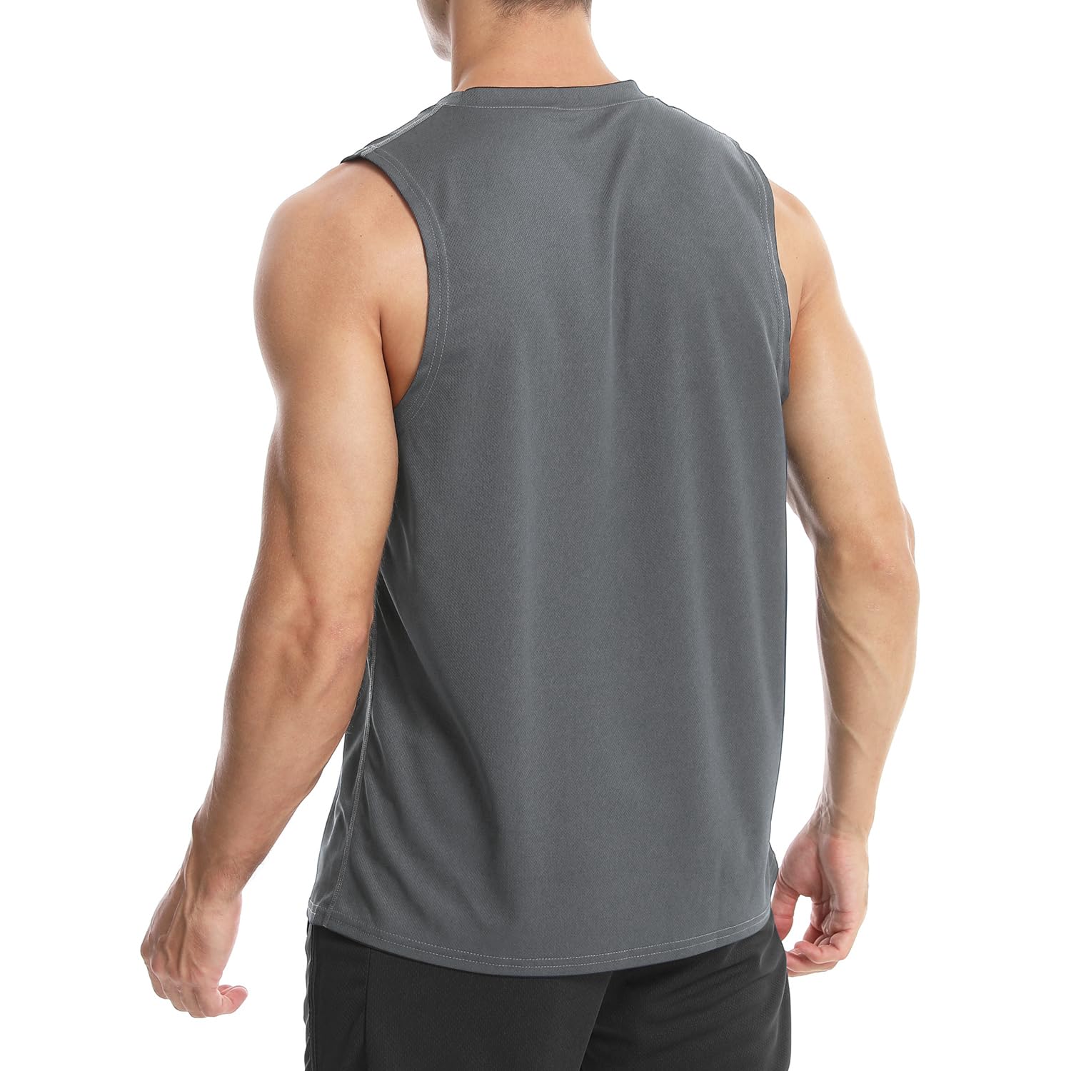 Men's Sleeveless Gym Tank Top - Breathable Workout Shirt for Muscle Training, Running & Fitness - Perfect for Gym, Jogging & Outdoor Sports