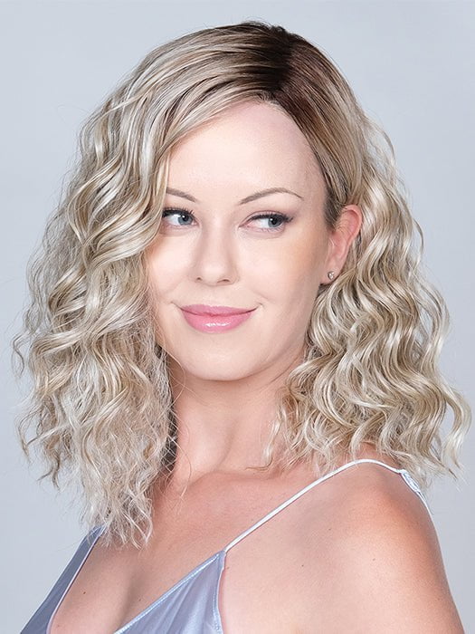 Amber Rock Synthetic Lace Front Wig with Mono Part - Discontinued | Natural-Looking Human Hair Wig for Women | Perfect for Cosplay, Daily Wear & Special Occasions