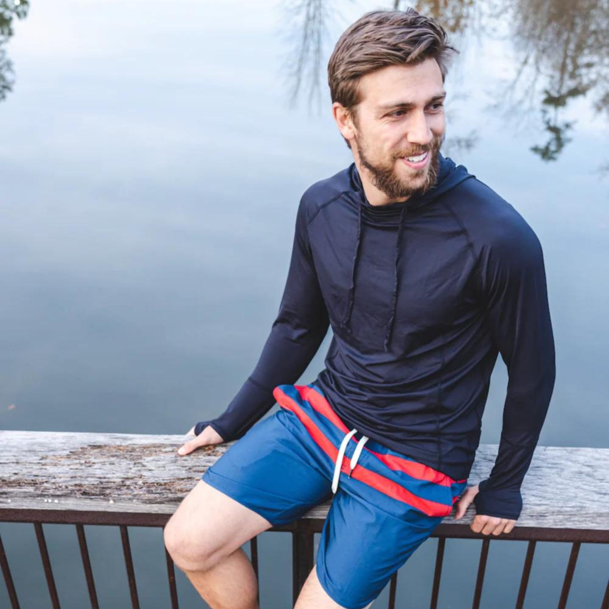 Unisex UPF 50+ Sun Protection Hoodie for Men & Women - Lightweight Breathable Active Wear for Running, Hiking & Outdoor Sports